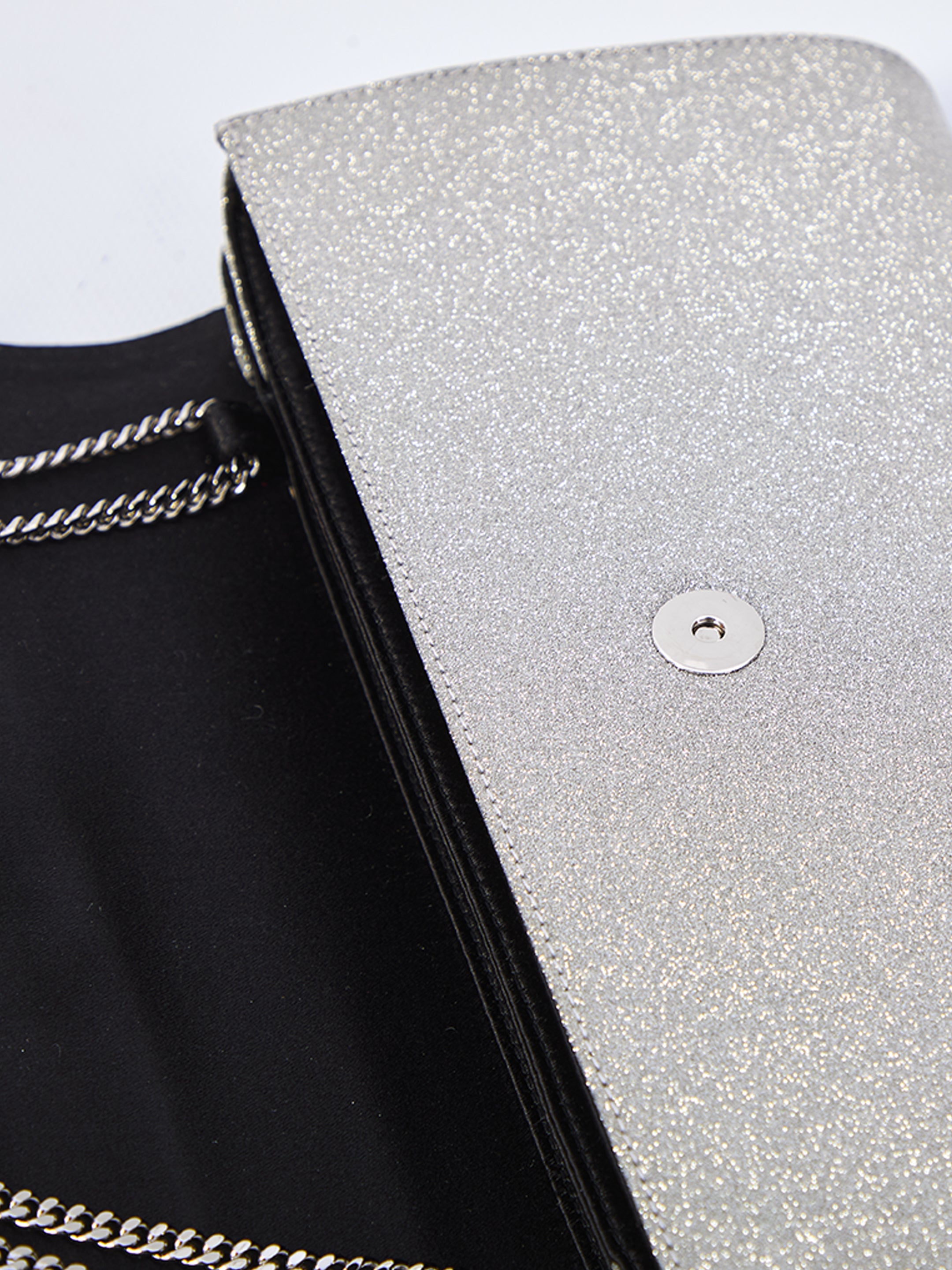 ROGER VIVIER Envelope Flower Strass Mini Handbag - 25 X 13 X 3.5 CM