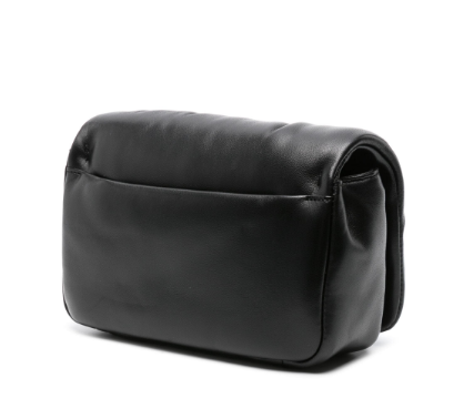 ROGER VIVIER Leather Handbag with Gold Hardware