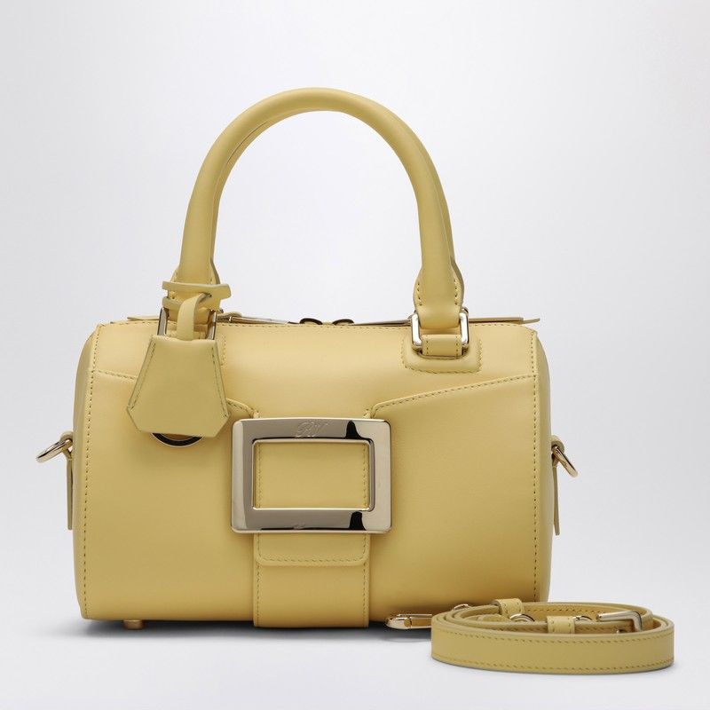ROGER VIVIER Mini Bowling Handbag with Bow Detail