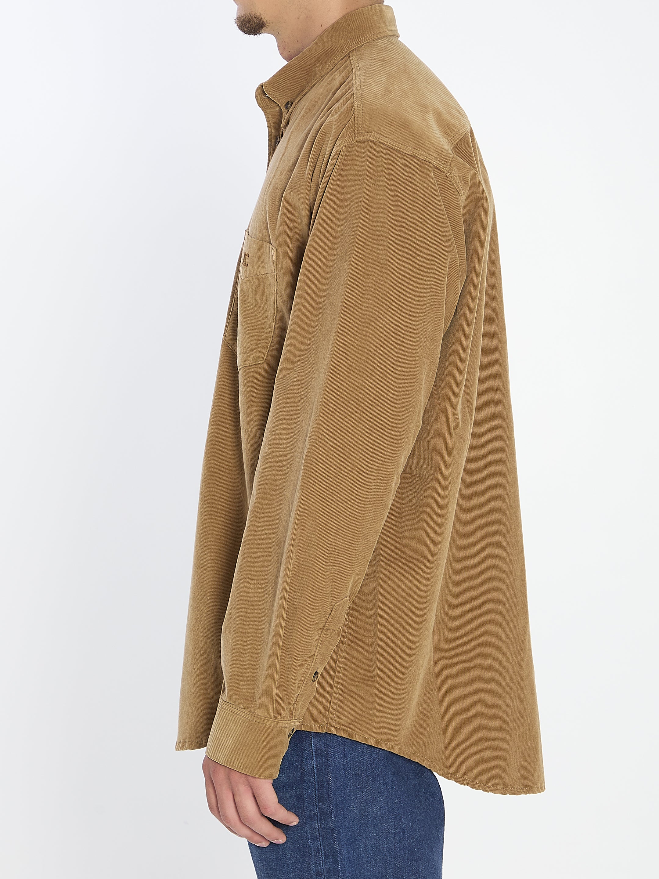 CELINE Corduroy Shirt - Regular Fit