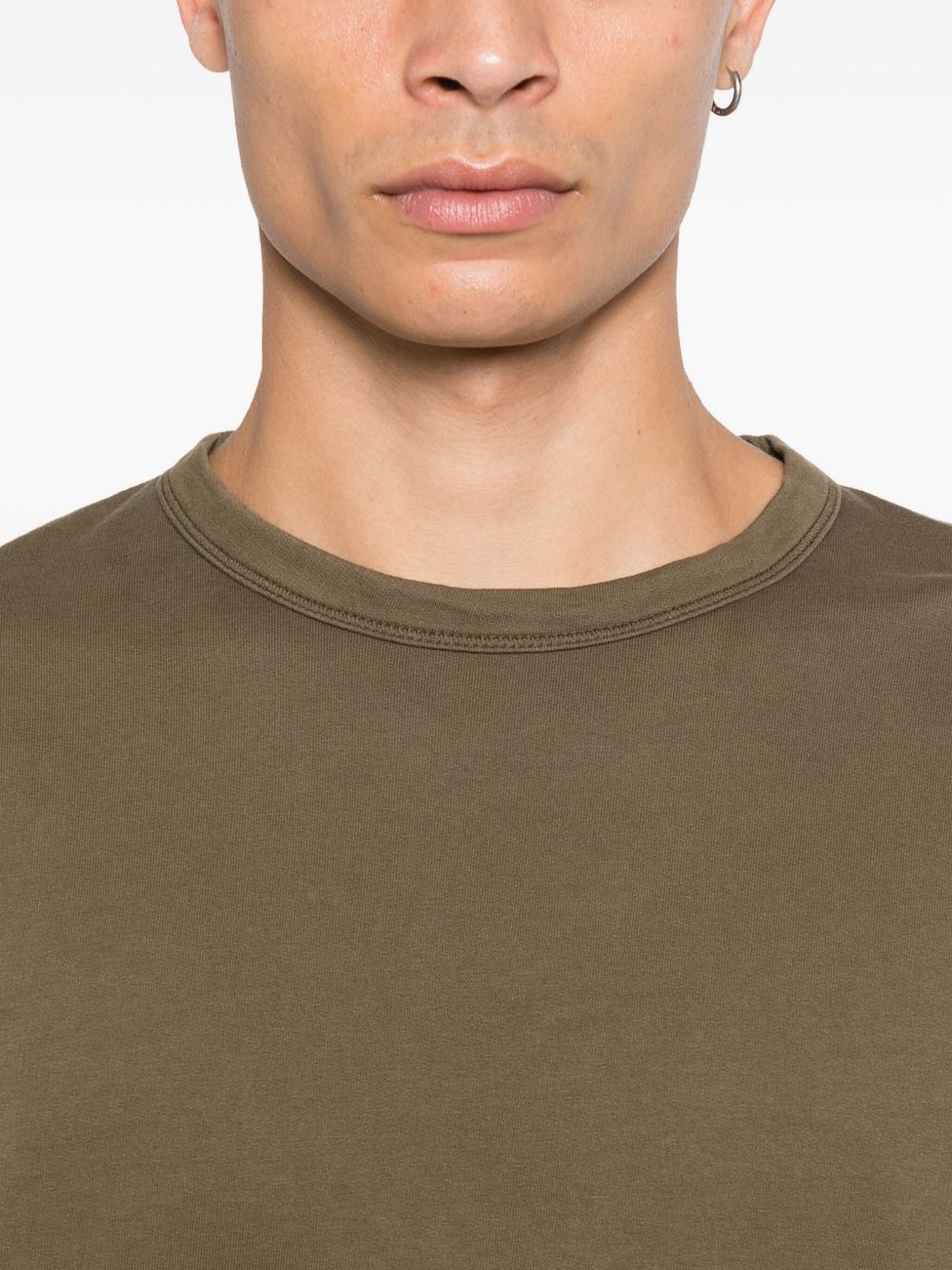 C.P.COMPANY Light Fleece Crewneck Sweatshirt with Zip Pocket and Lens - Men’s FW25