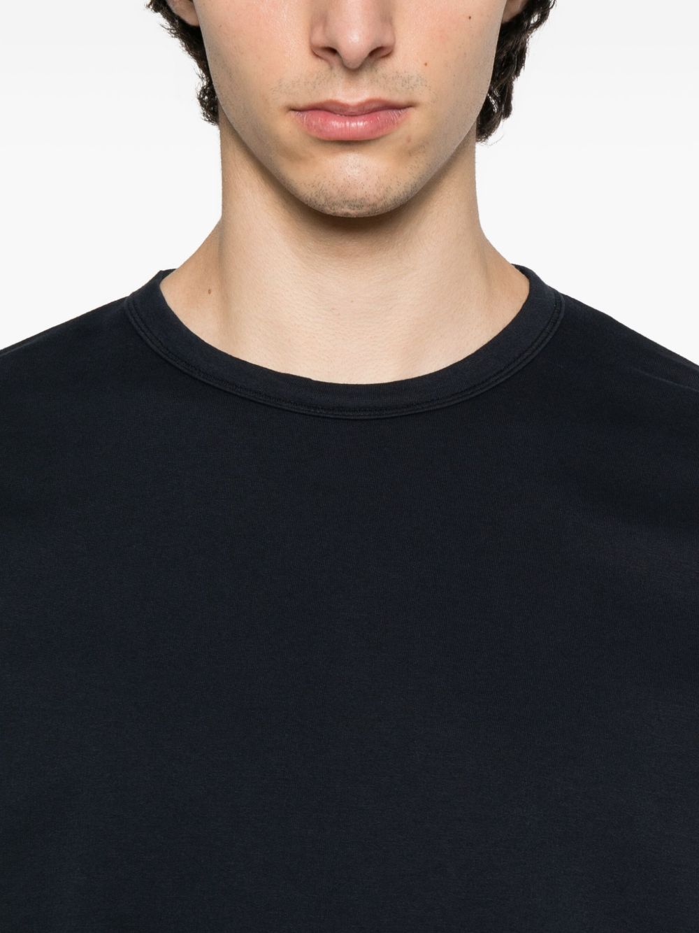 C.P.COMPANY Men's Light Fleece Crewneck Sweatshirt with Zip Pocket