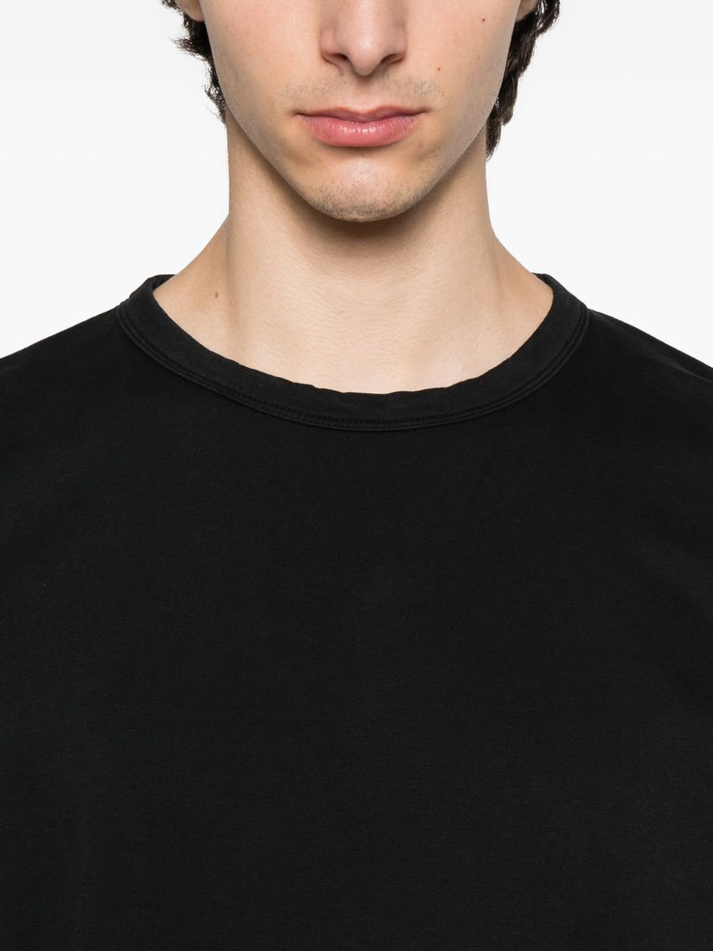 C.P.COMPANY Light Fleece Crewneck Sweatshirt with Zip Pocket and Lens