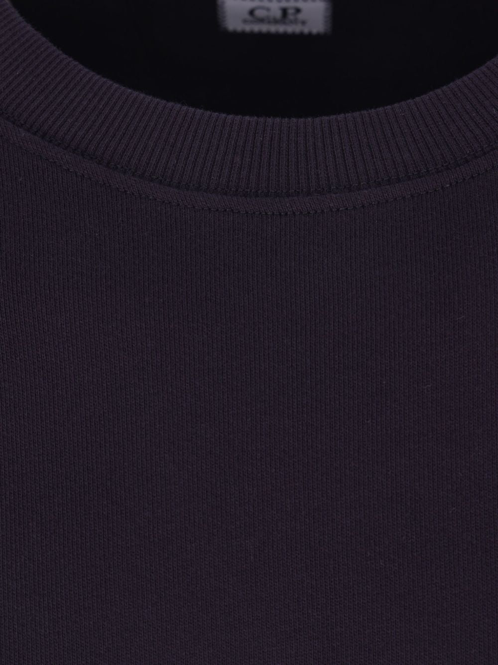 C.P.COMPANY Men's Crewneck Sweatshirt with Zip Pocket & Lens Detail