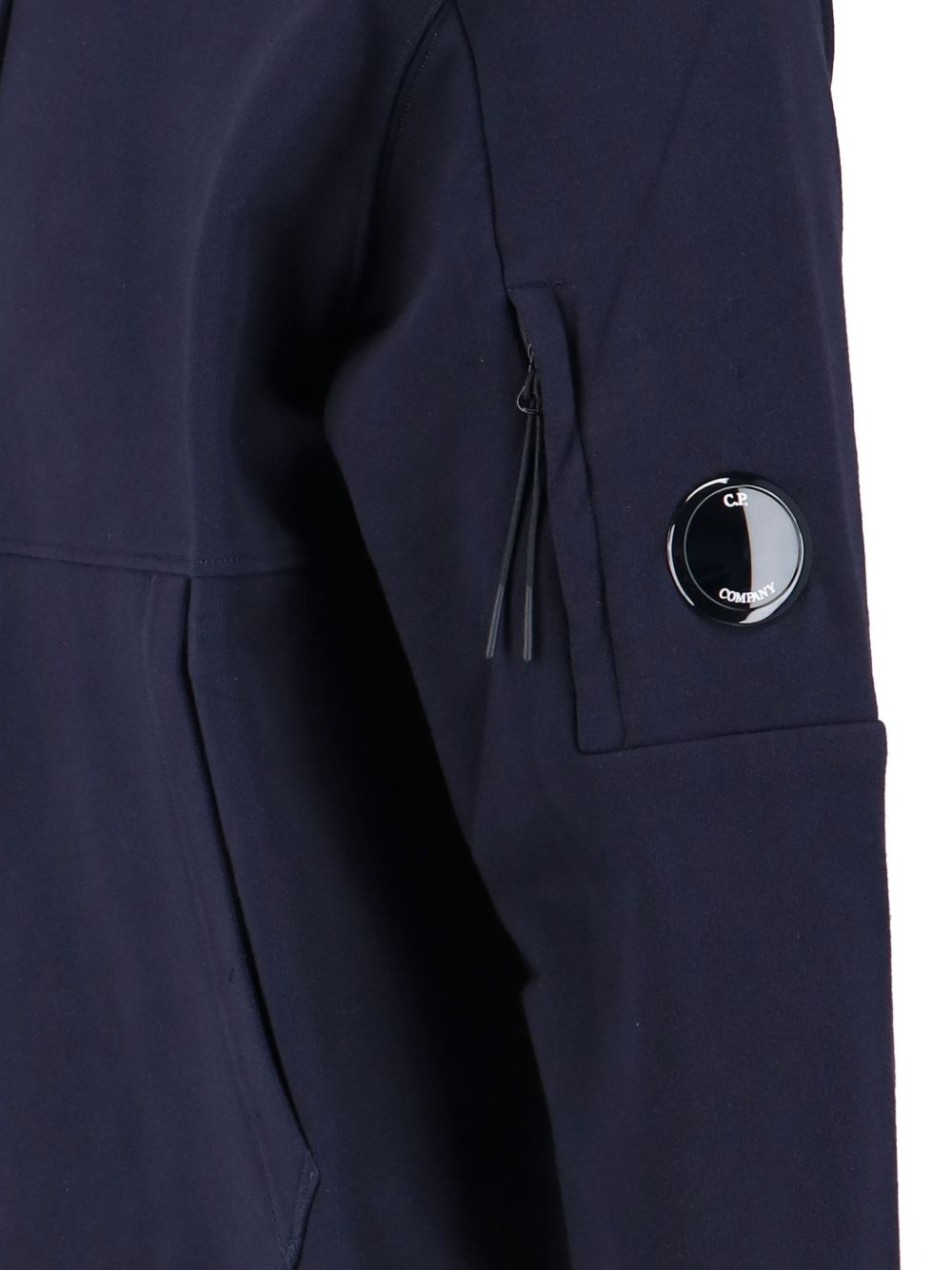 C.P.COMPANY Men's Cotton Hoodie with Kangaroo Pocket