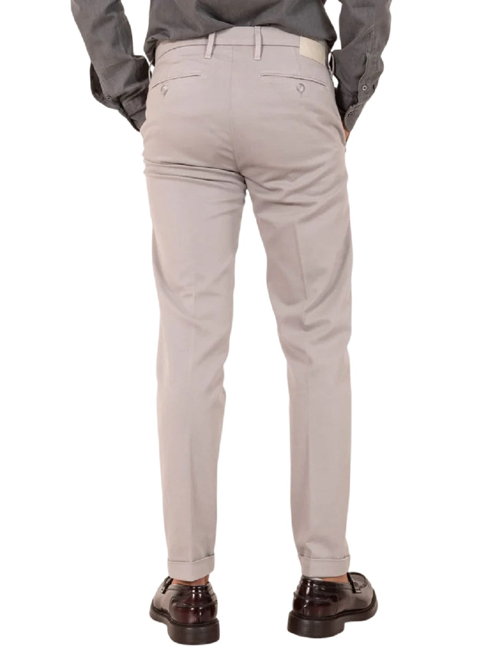 RE-HASH Slim Fit Chinos - Medium-High Waist