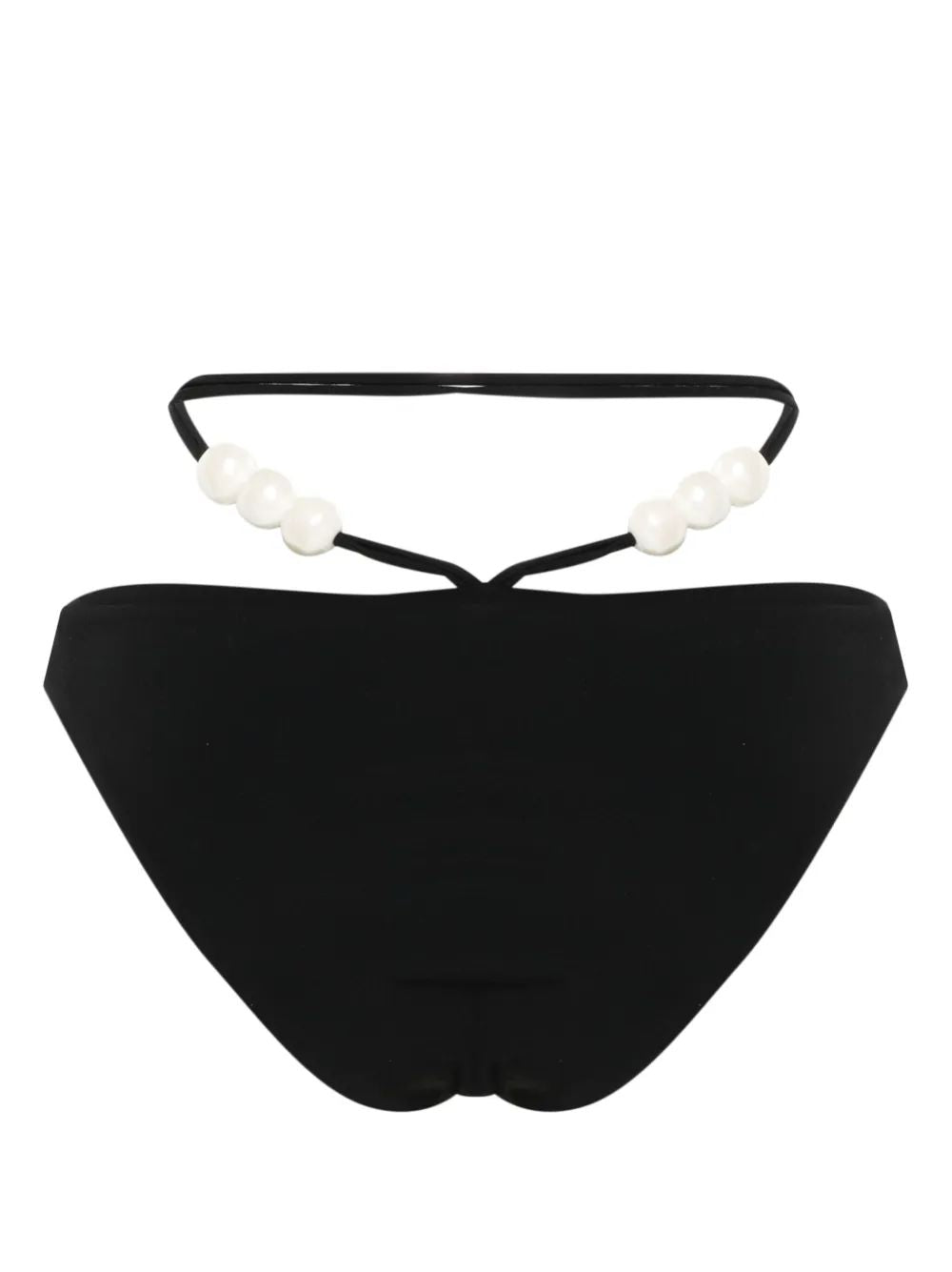 MAGDA BUTRYM Beaded Halterneck Bikini Top