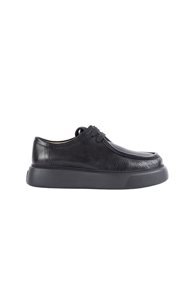REFERENC Premium Grained Leather Sneakers for Men - FW24