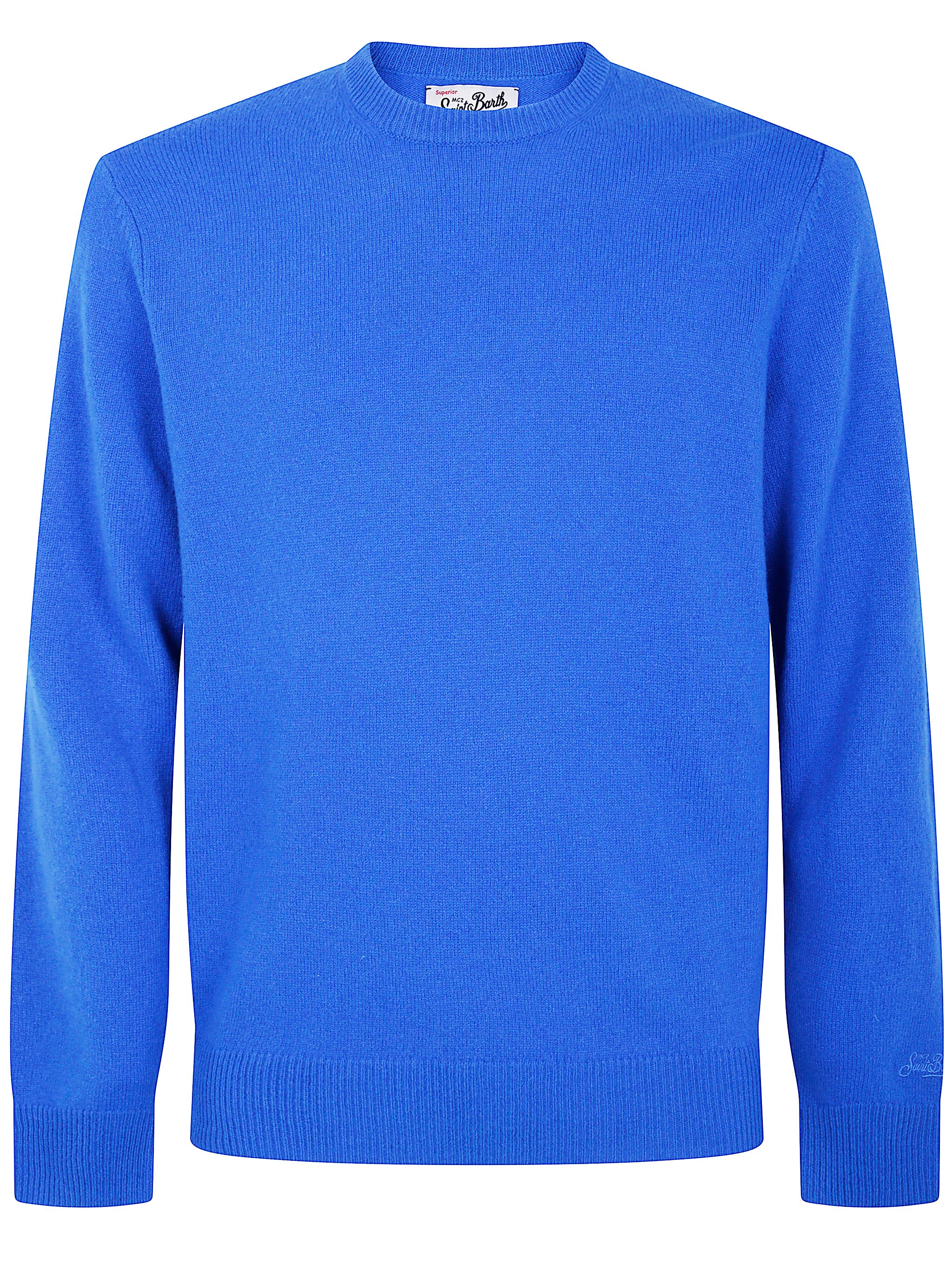 MC2 SAINT BARTH Regent Lambswool Crew Neck Sweater for Men