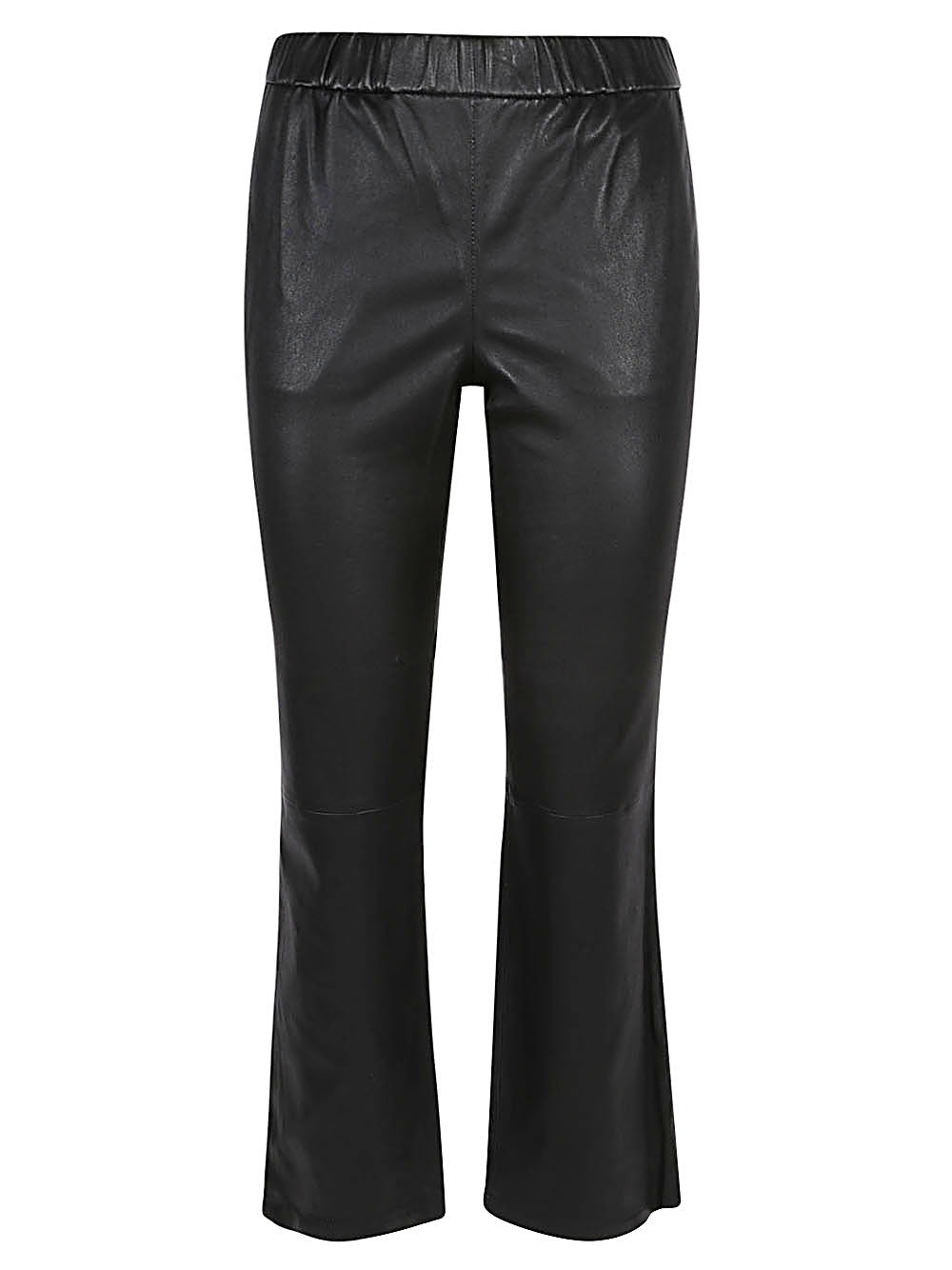 ENES Women's Straight Leather Trousers