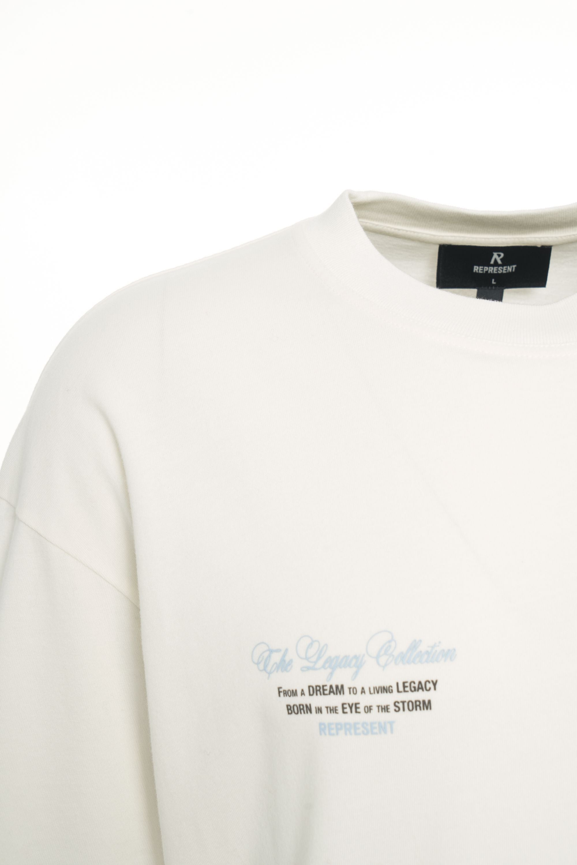 REPRESENT Men's Modern Oversized T-shirt with Striking Front Print