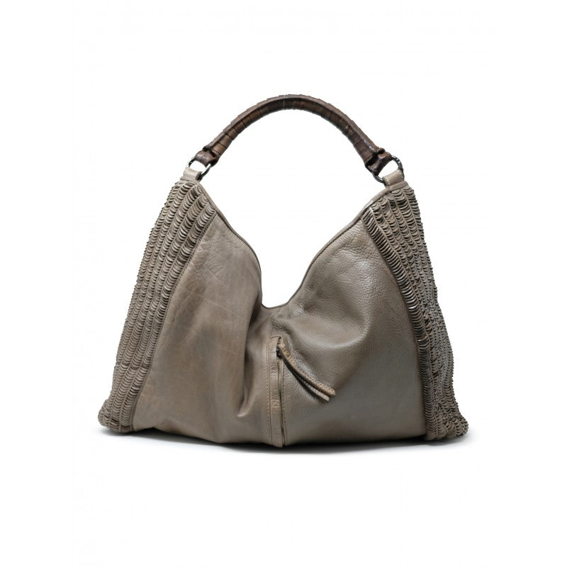 REPTILE'S HOUSE Lune Mini Leather Handbag