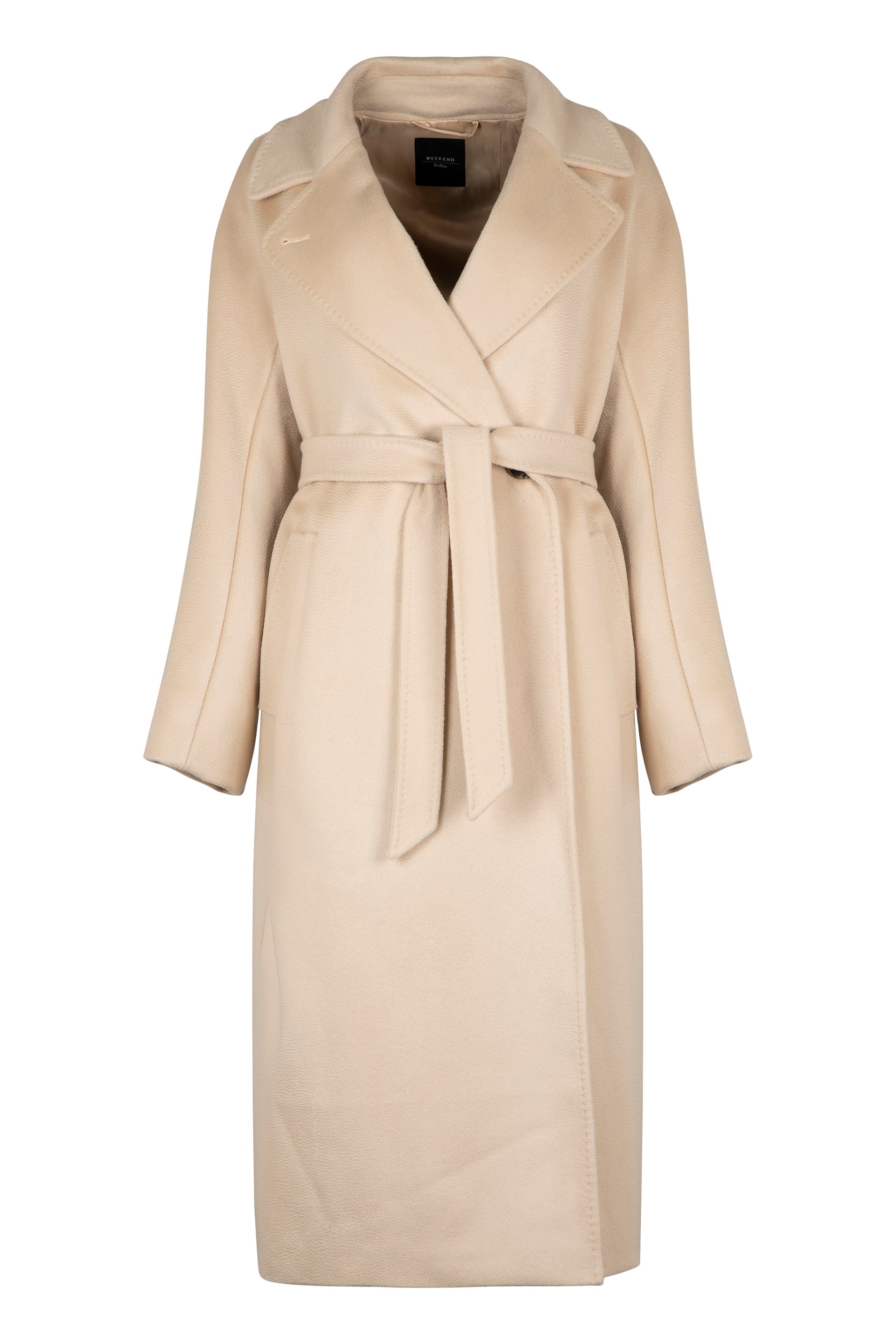 WEEKEND MAX MARA Double-Breasted Virgin Wool Jacket