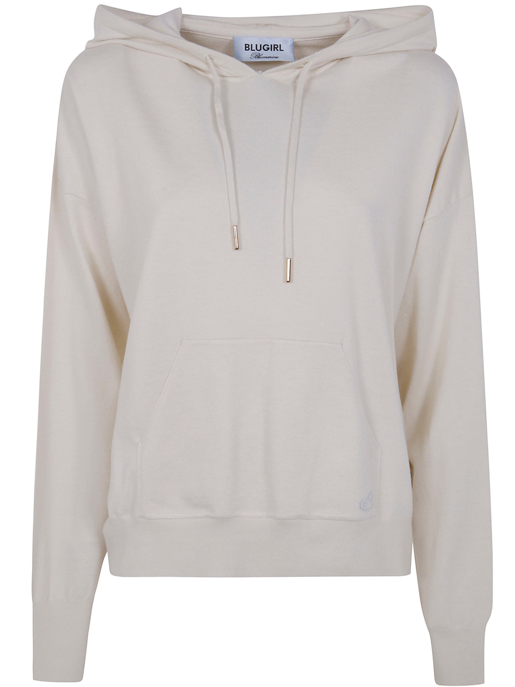 BLUGIRL Chic Viscose Knit Sweatshirt
