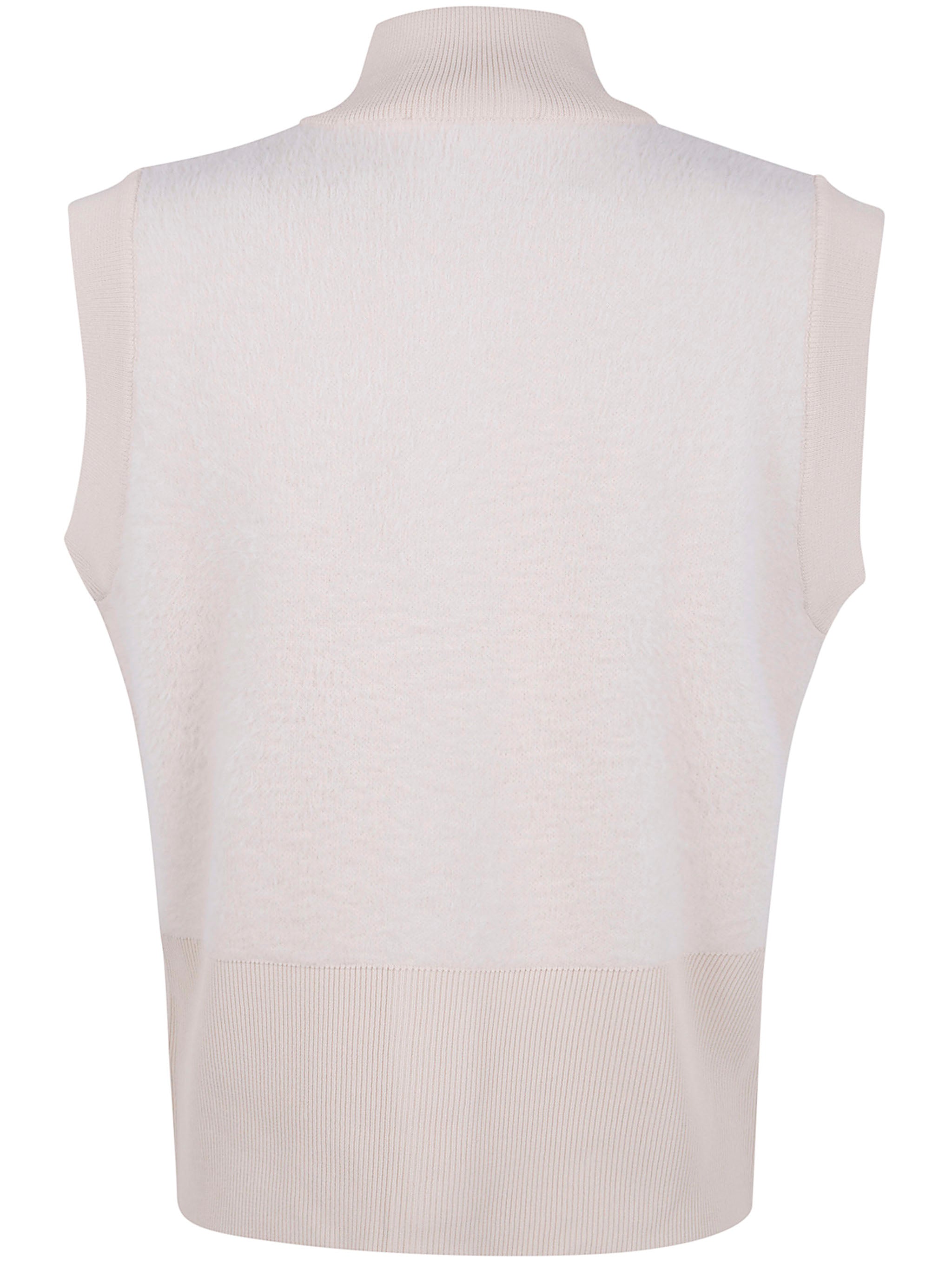 BLUGIRL Faux Fur Knit Gilet for Women - Fall/Winter 25