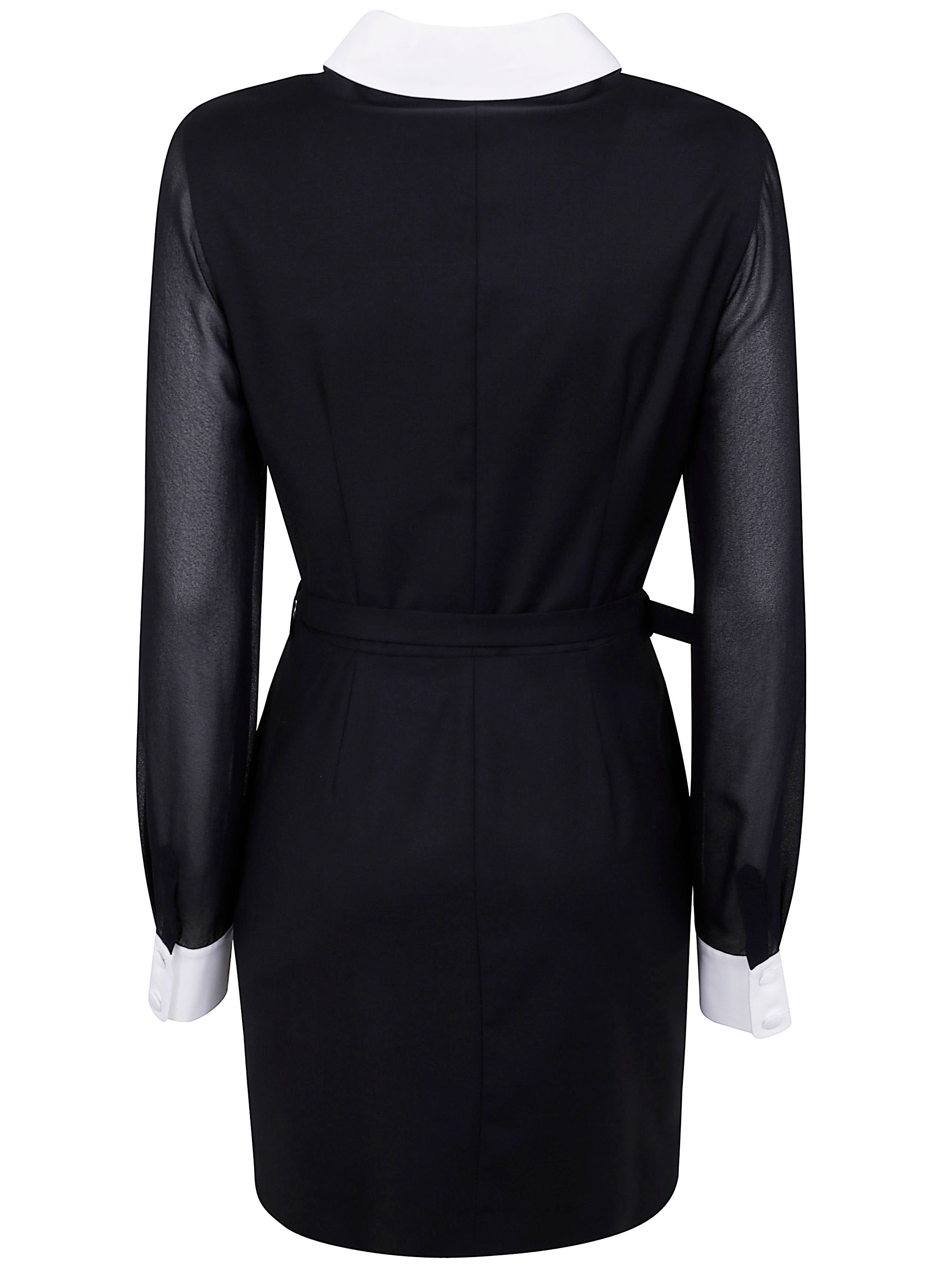 BLUGIRL Fresh Wool Georgette Mini Dress