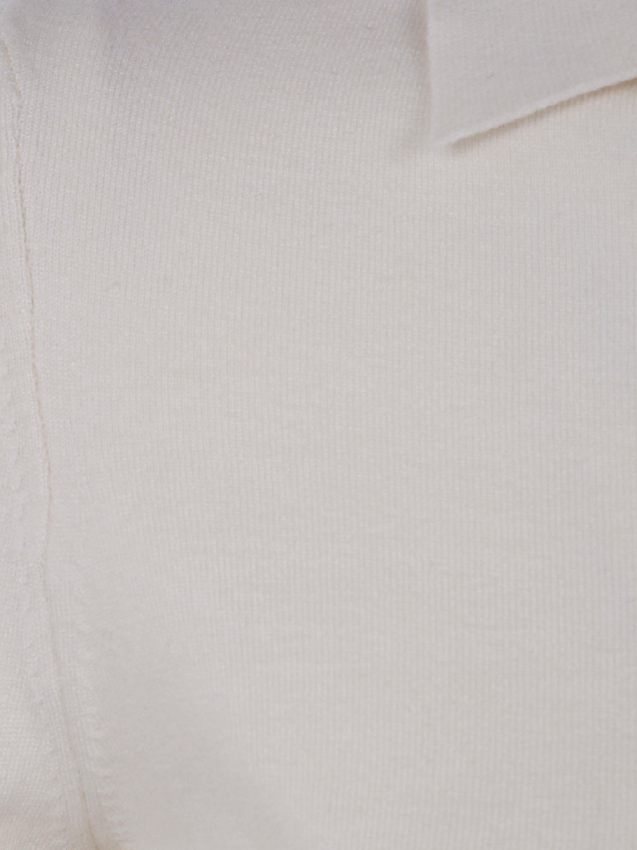 BLUGIRL Mix Viscose Shirt Neck Sweater - Women's Fashion