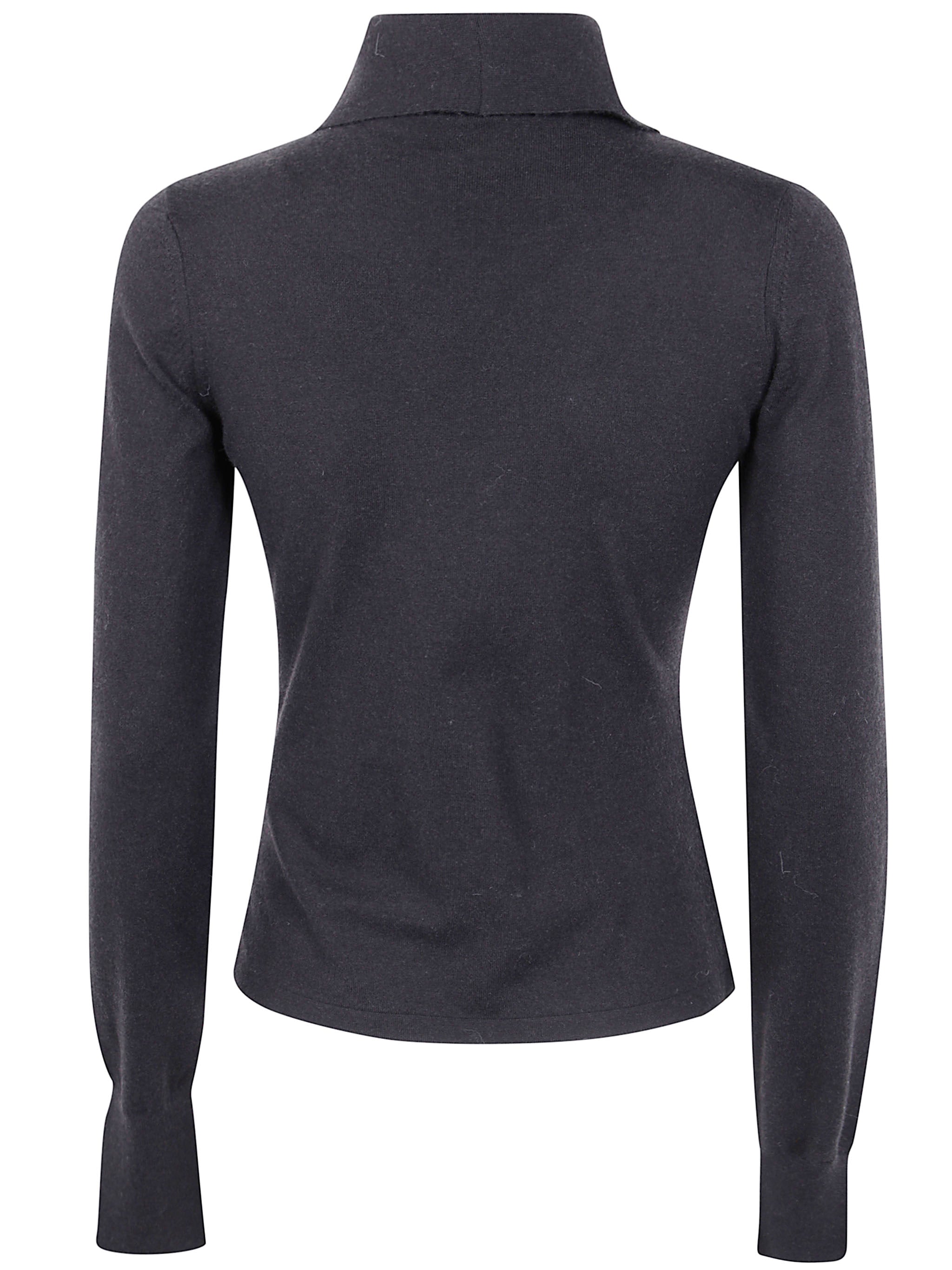 BLUGIRL Viscose Mini Neck Sweater