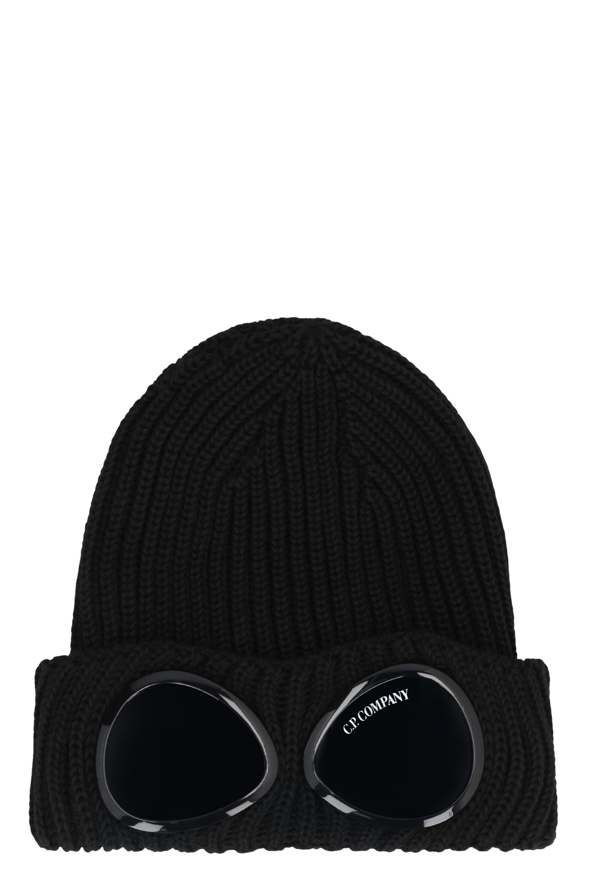 C.P.COMPANY Classic Wool Beanie for Men
