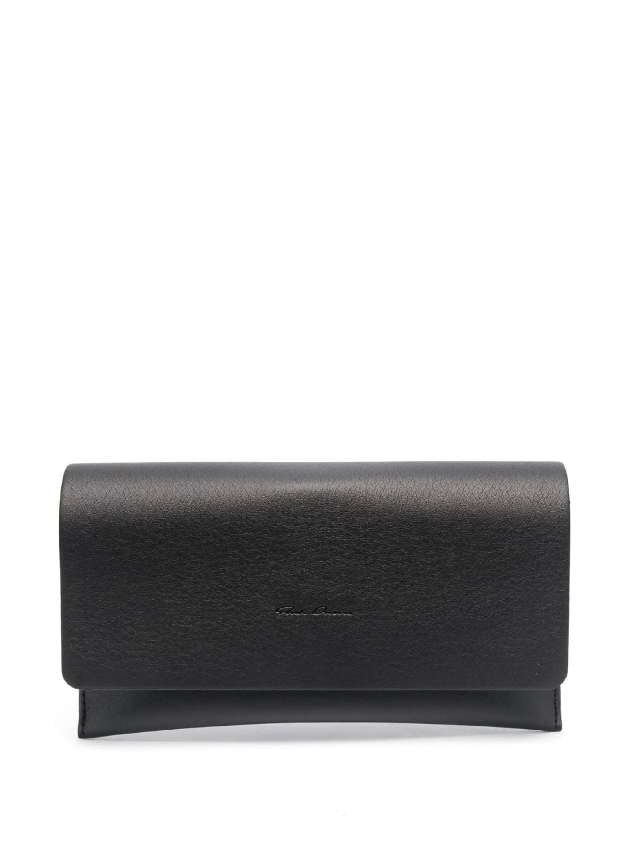 RICK OWENS Shield Sunglasses with Curved Lenses - FW25