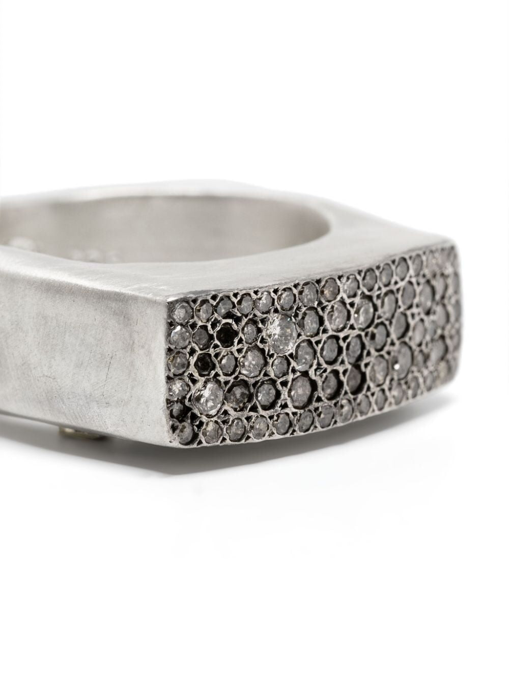ROSA MARIA Mini Metallic Statement Ring