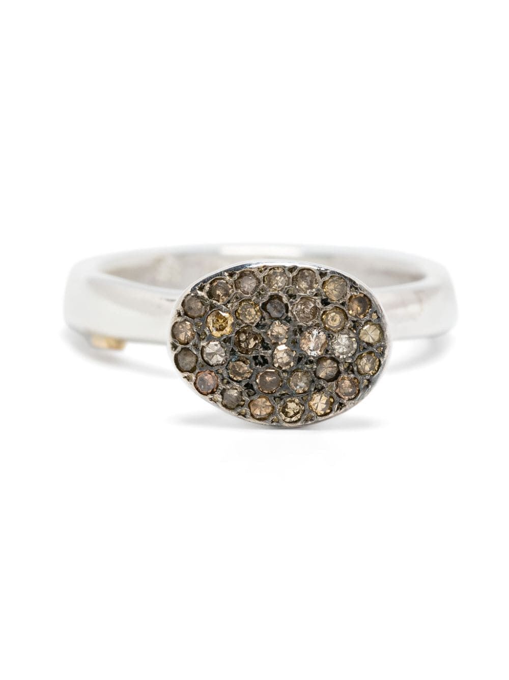 ROSA MARIA Metallic Suka R Ring for Women - FW24 Collection