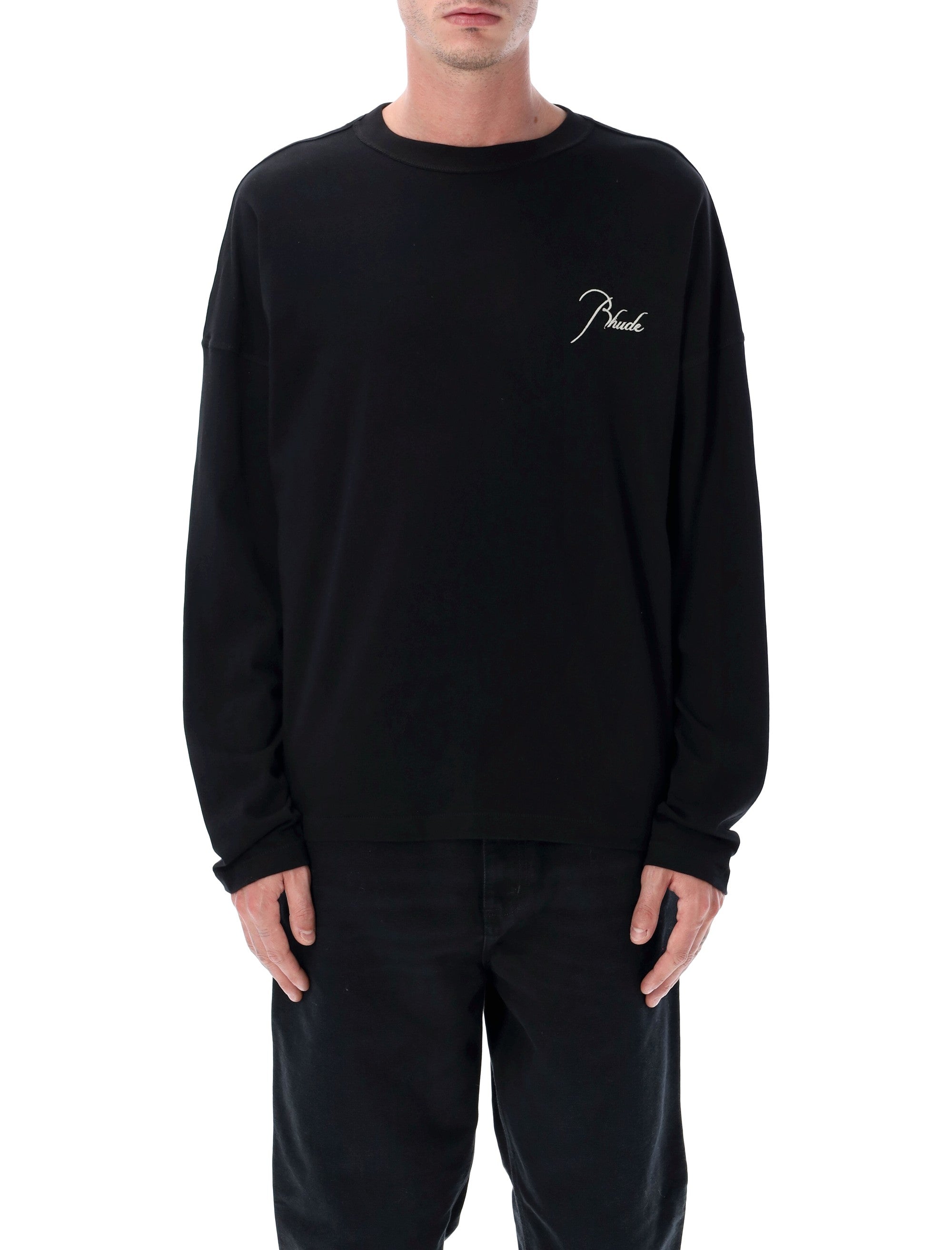 RHUDE Classic Reverse Long Sleeve Mini Tee