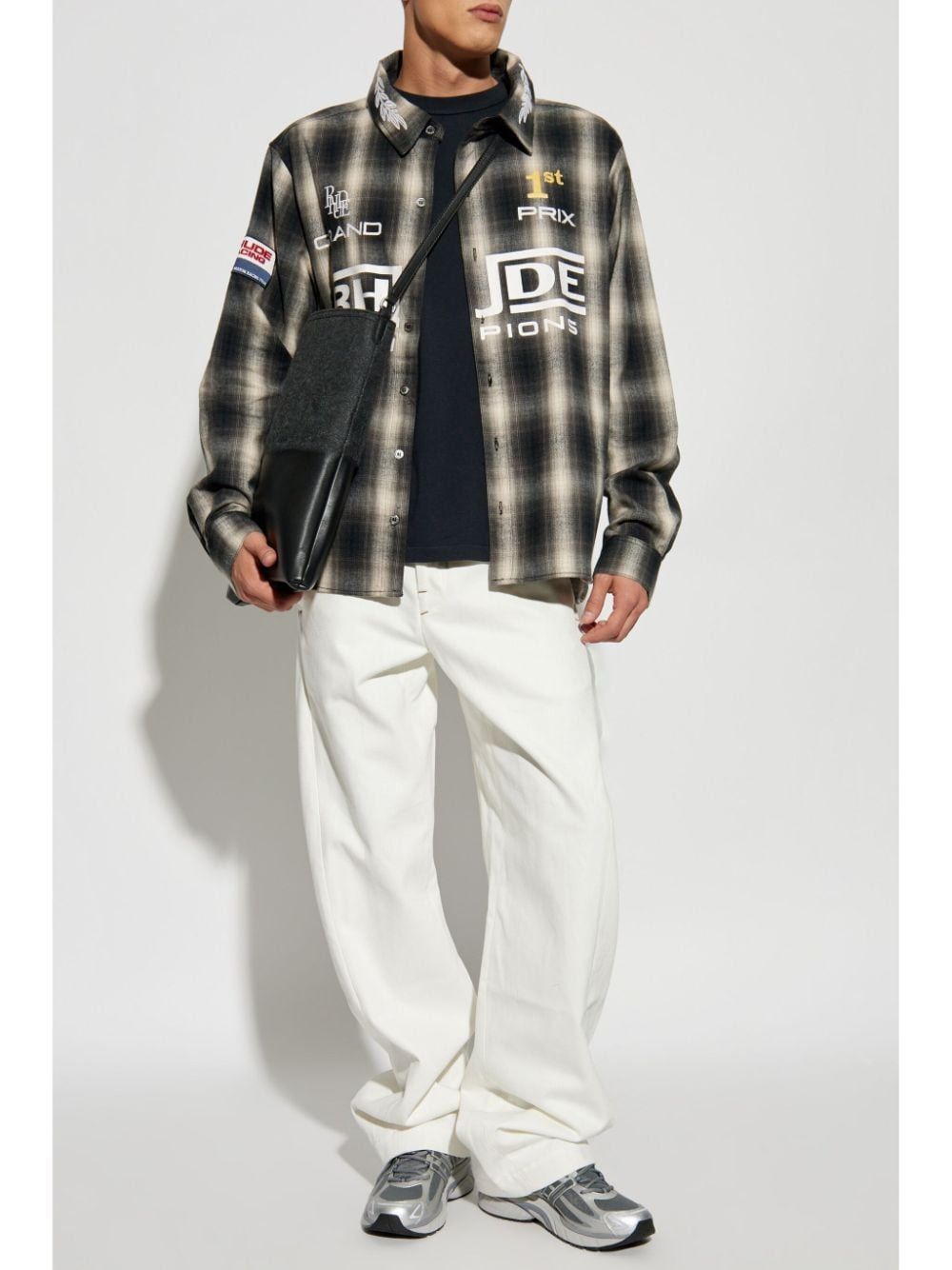 RHUDE Racing Flannel Shirt - Men’s Stylish Casual Wear
