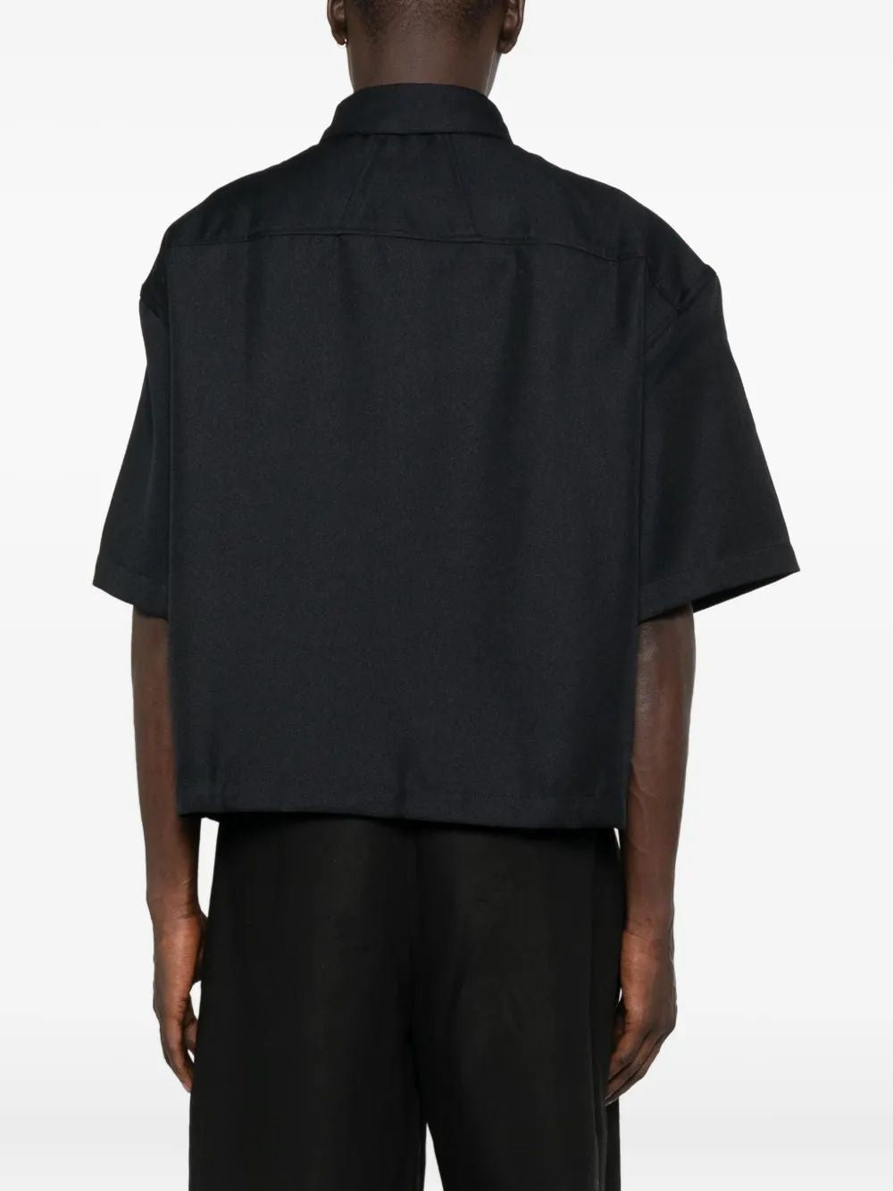 RHUDE Center Logo Button-Up Shirt for Men - FW25 Collection