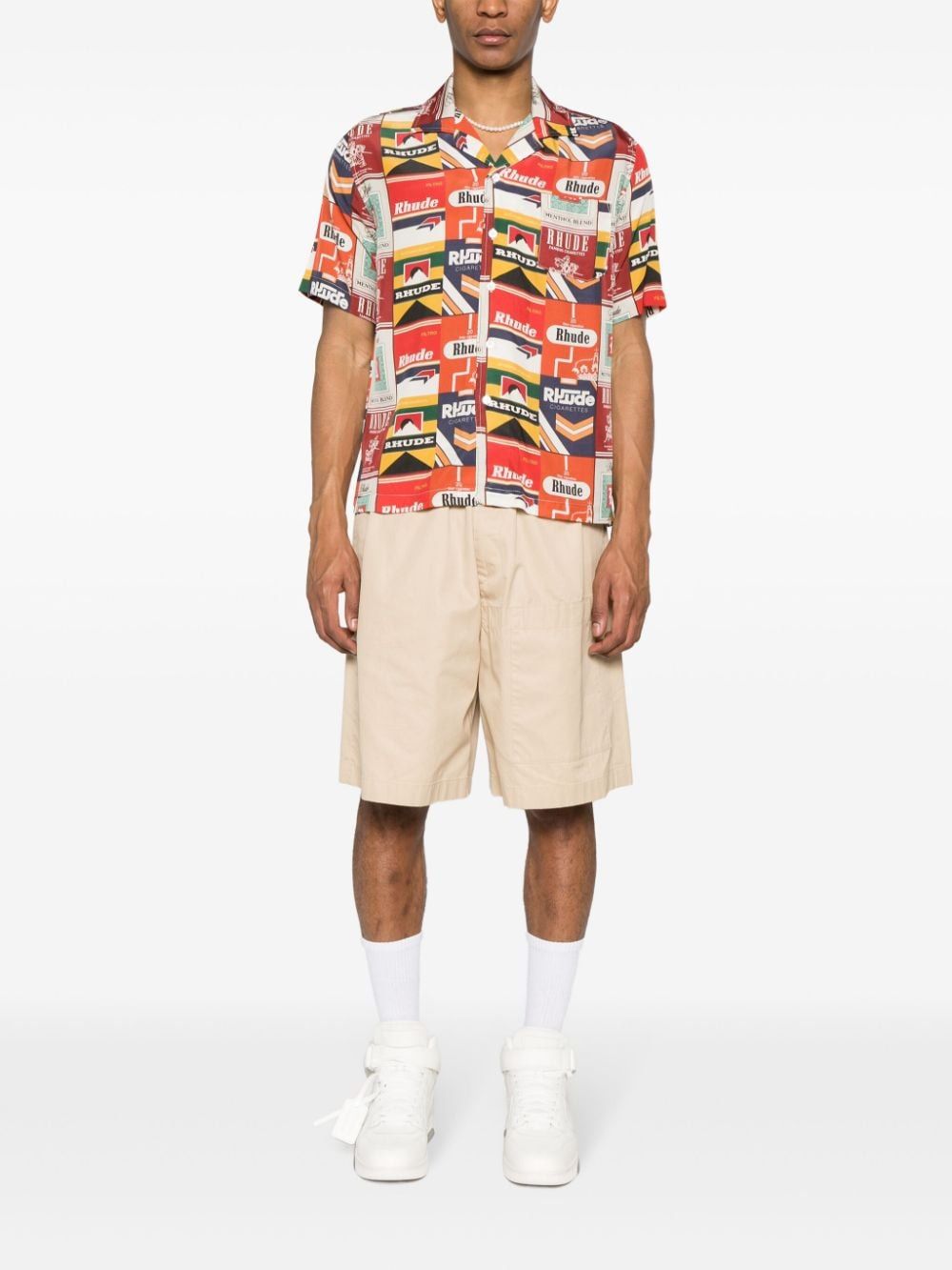 RHUDE Silk Cigarette Shirt