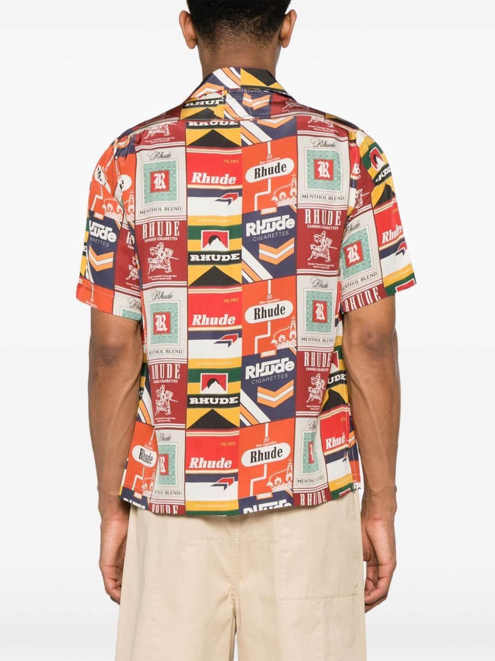 RHUDE Silk Cigarette Shirt
