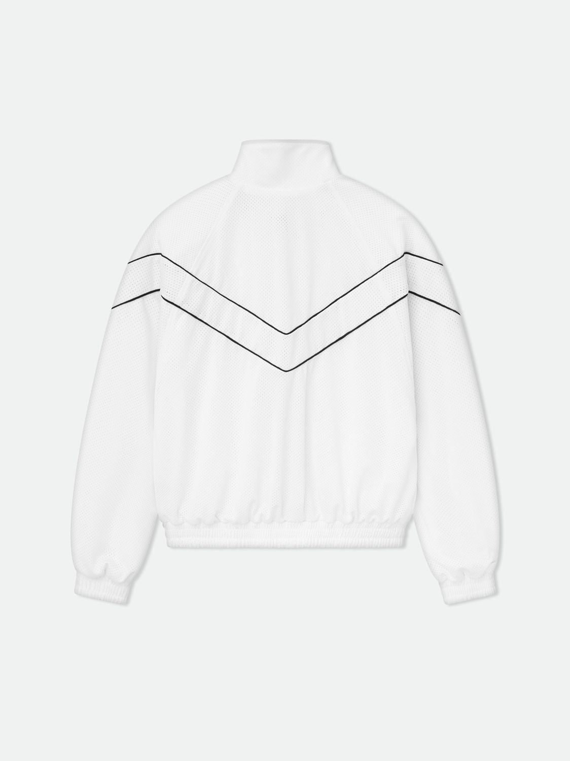 RHUDE Men's Raglan Track Jacket with Piping