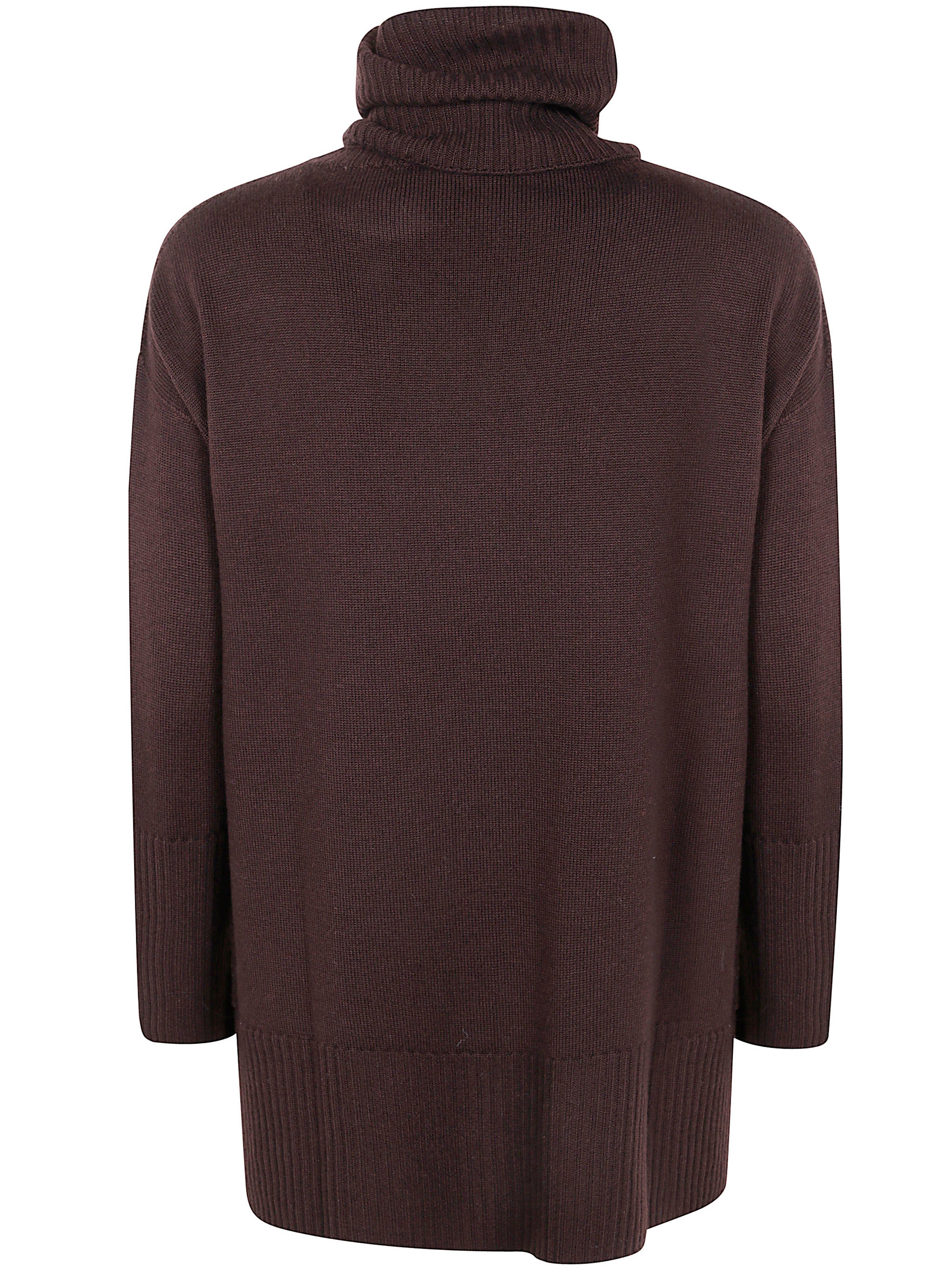 ROSSO PURO High Neck Long Sleeves Sweater