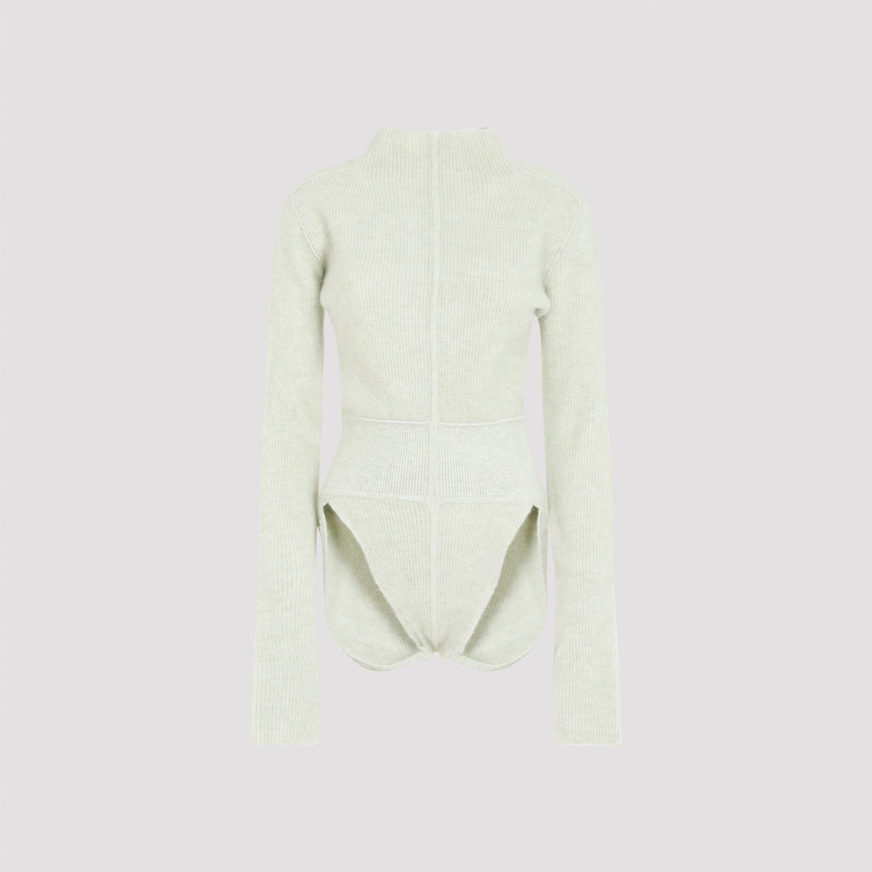 RICK OWENS Alpaca Blend Mini Layered Top