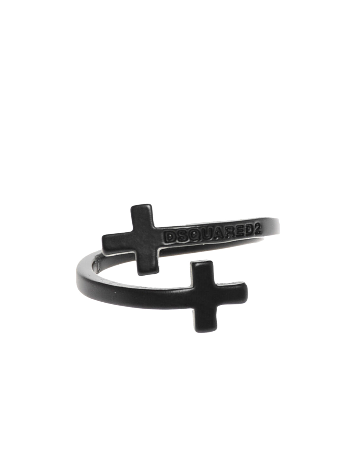 DSQUARED2 Cross Logo Ring for Men