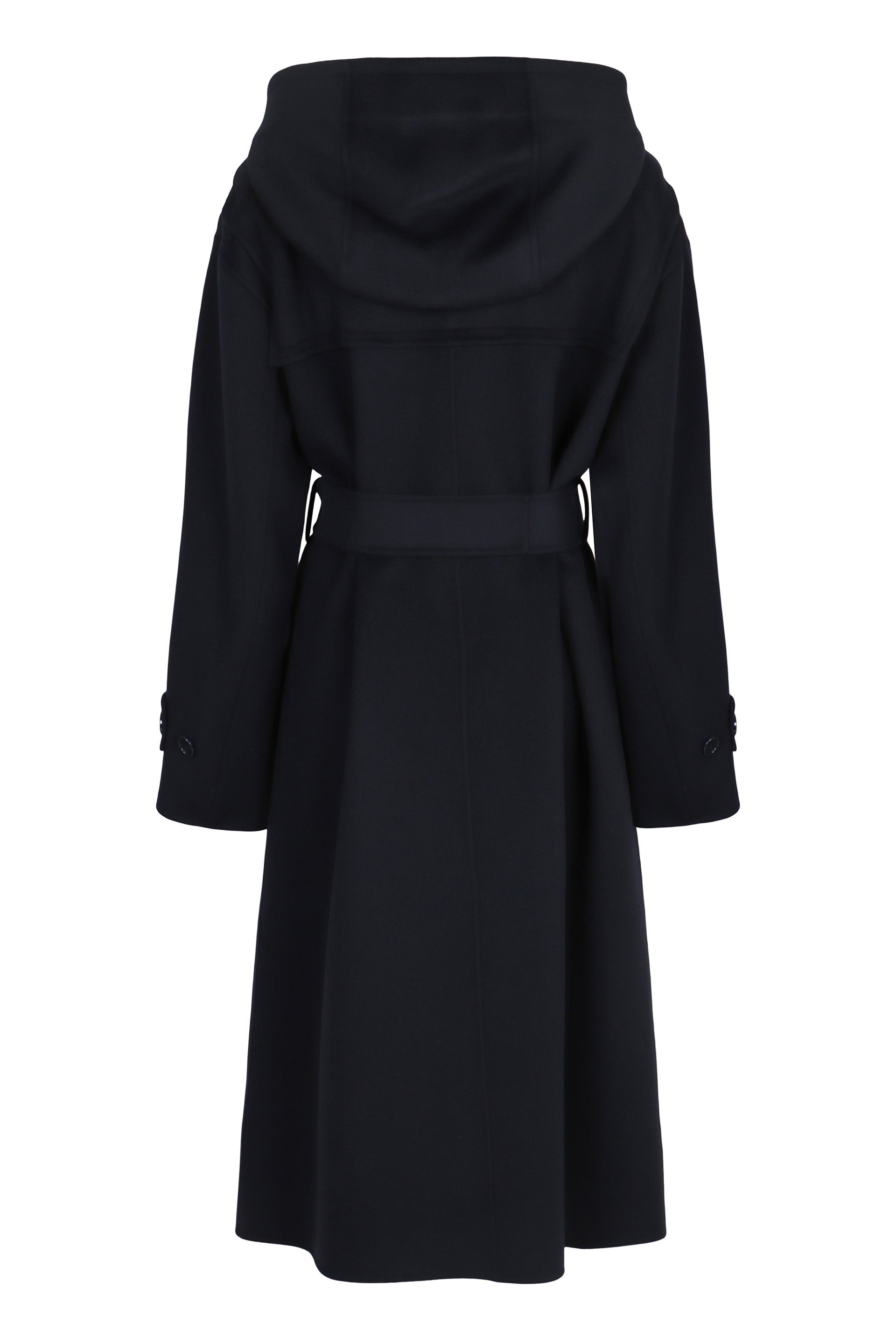 S MAX MARA Oversized Wool Double Parka Jacket