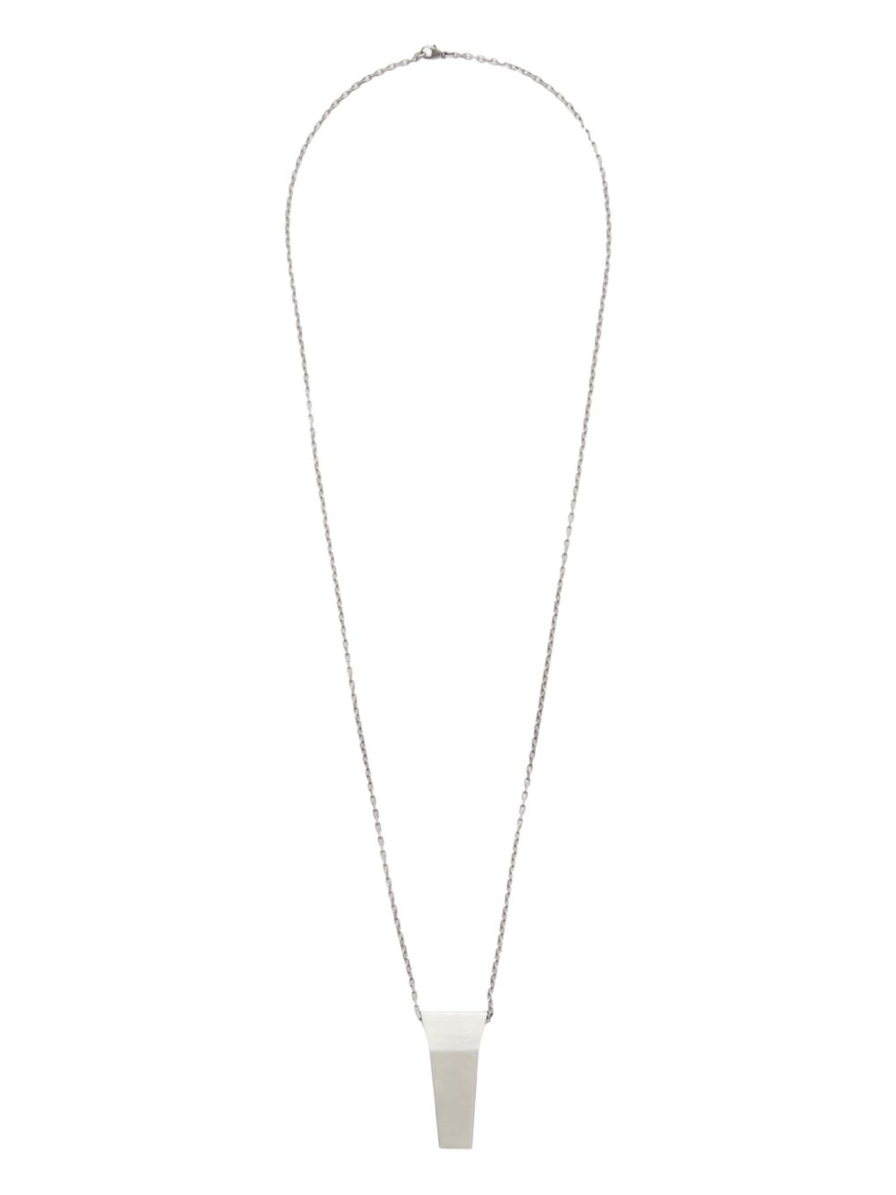 RICK OWENS Trunk Pendant Necklace