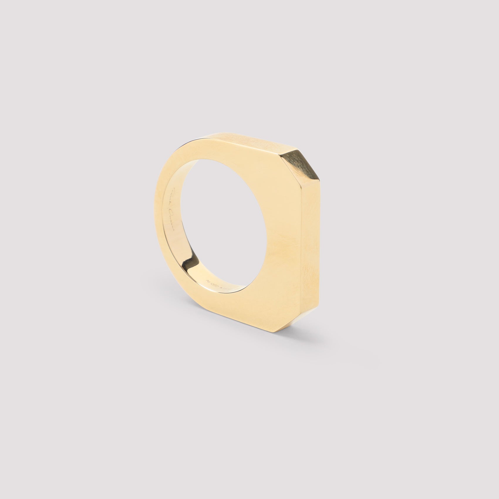 RICK OWENS Hollywood Metallic Ring