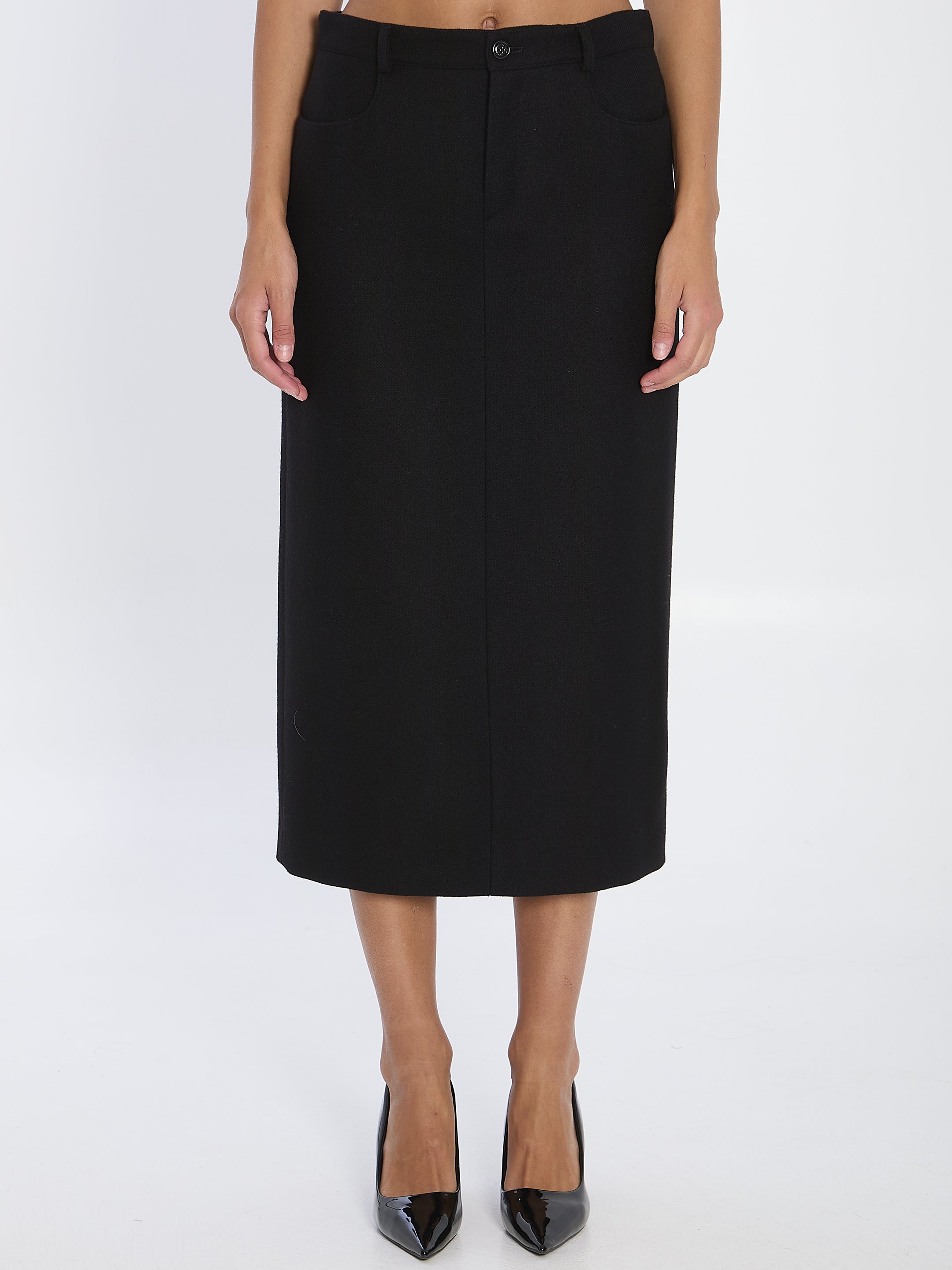 CELINE Mid-Rise Pencil Skirt Size 36