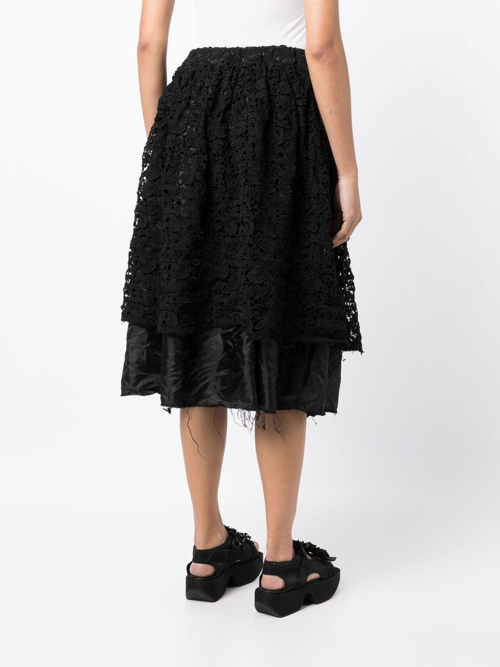 COMME DES GARÇONS Flared Mid-Length Skirt for Women