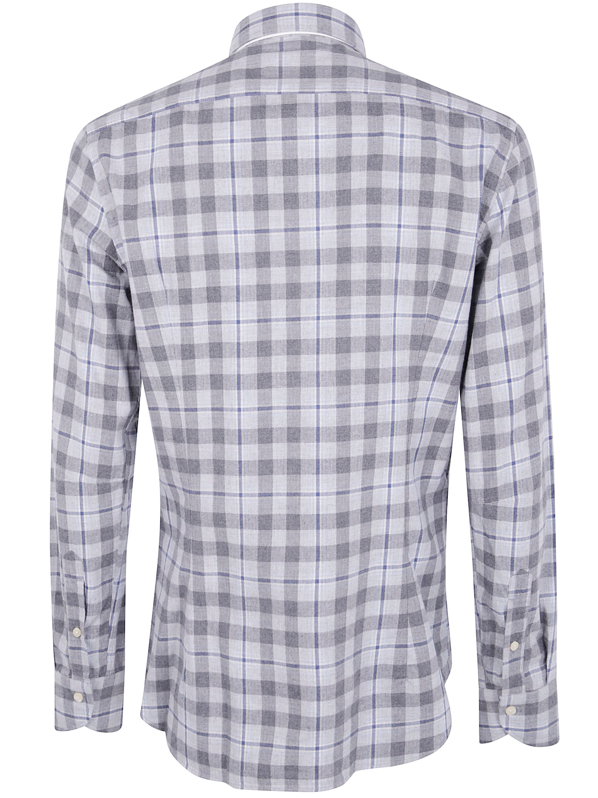 TINTORIA MATTEI Classic Tartan Shirt for Men - FW25 Collection