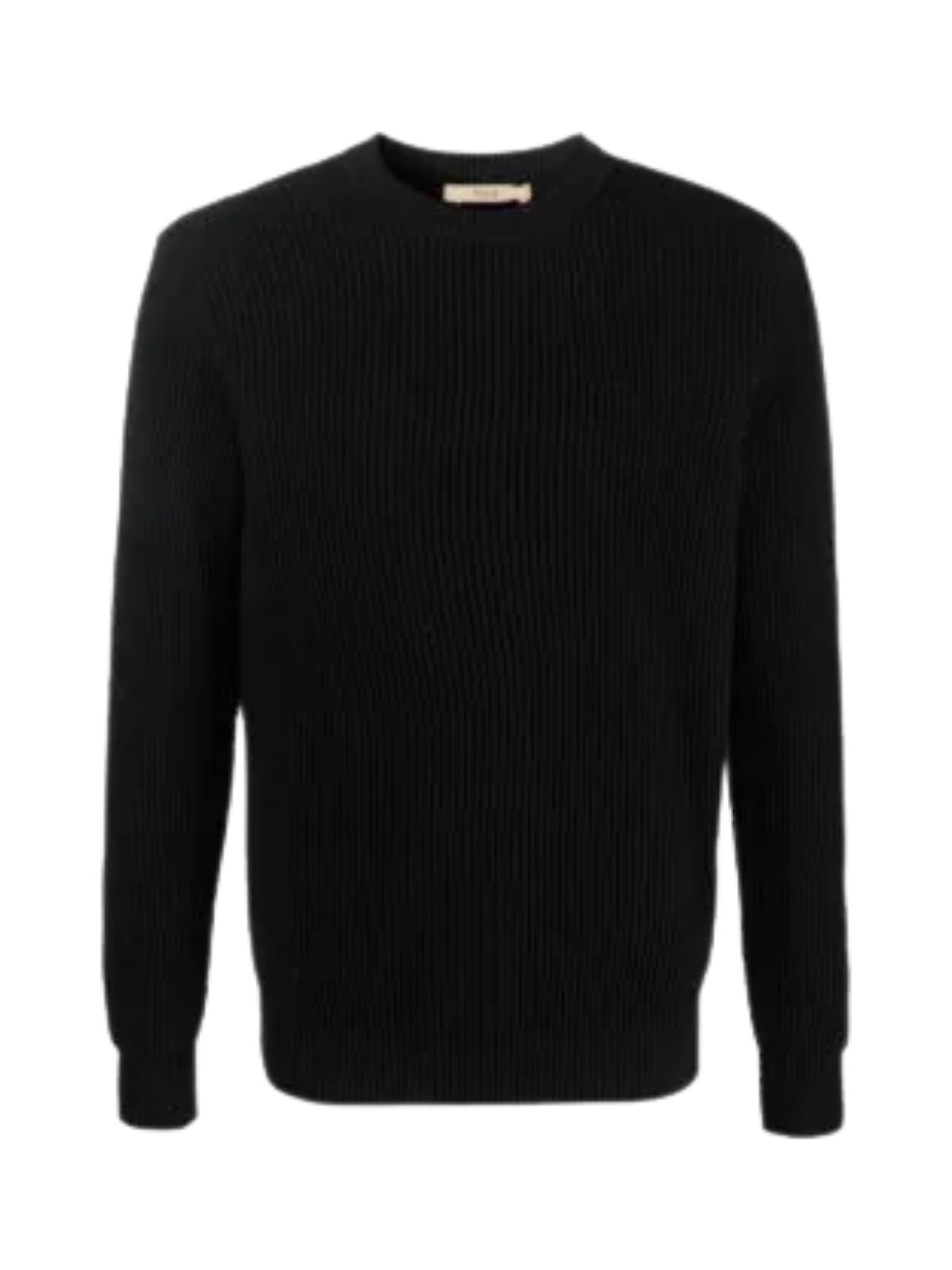 NUUR Ribbed Long Sleeve Crew Neck Sweater