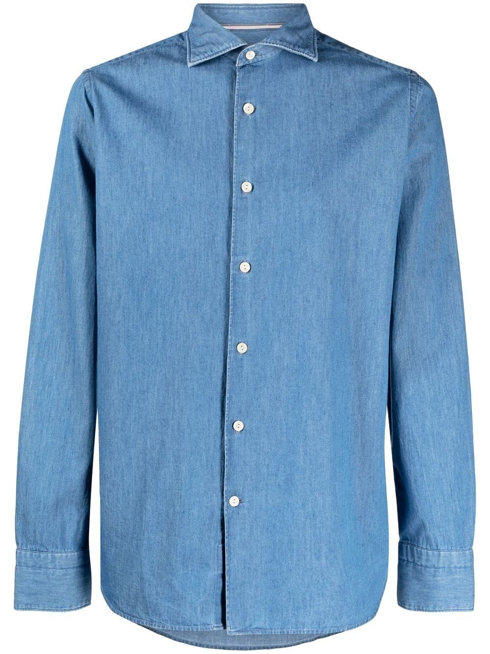 TINTORIA MATTEI Men's Matte Denim Shirt - FW24 Collection