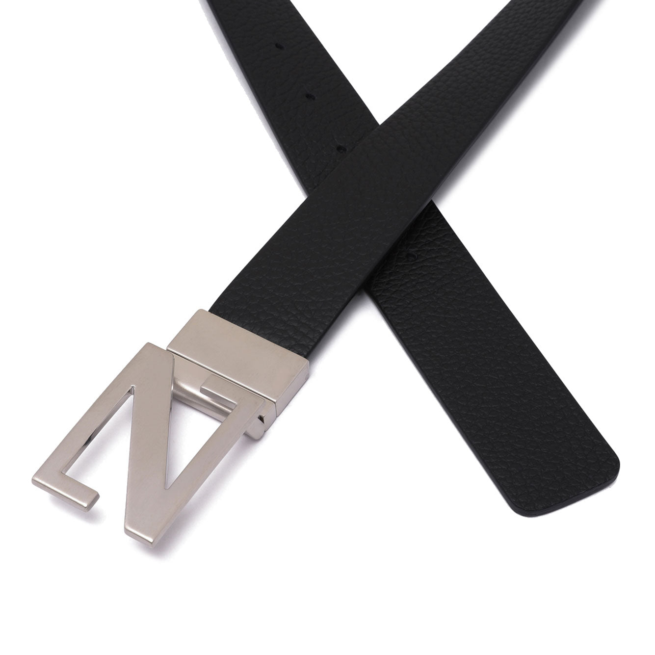 ZEGNA Premium Cowhide Leather Belt for Men