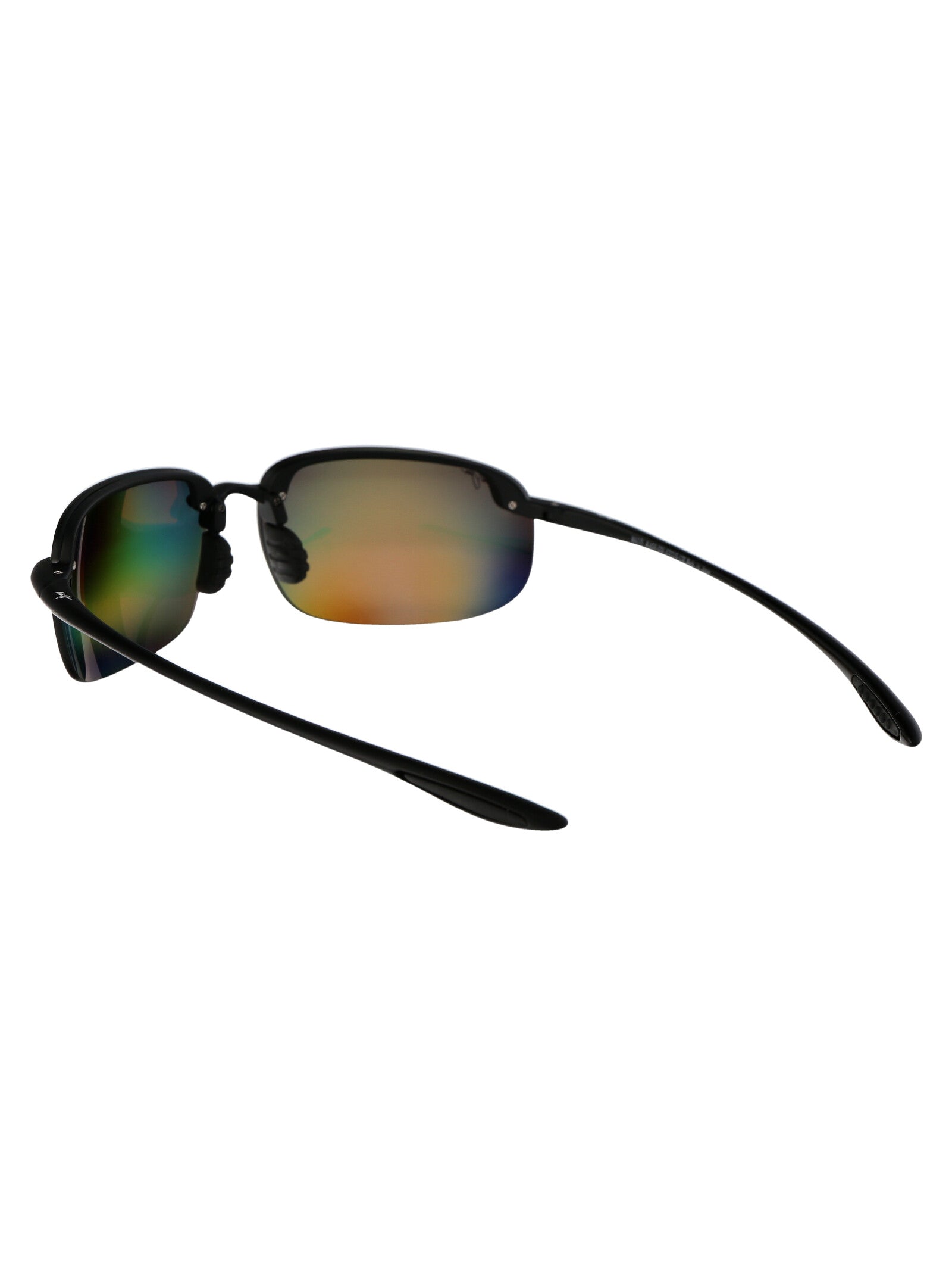 MAUI JIM Large Frame Matte Metal Sunglasses for Men