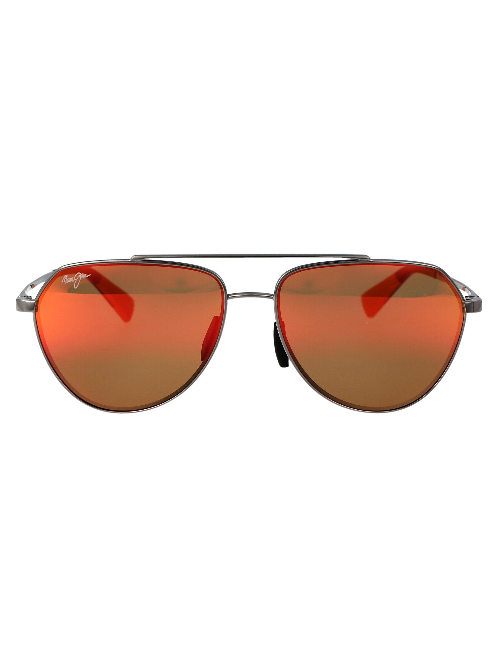 MAUI JIM Shiny Light Ruthenium Acetate Sunglasses - Unisex