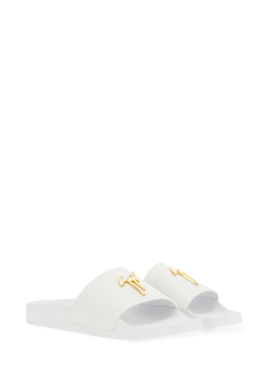 GIUSEPPE ZANOTTI Men's Rubber Slide Sandal - Brett