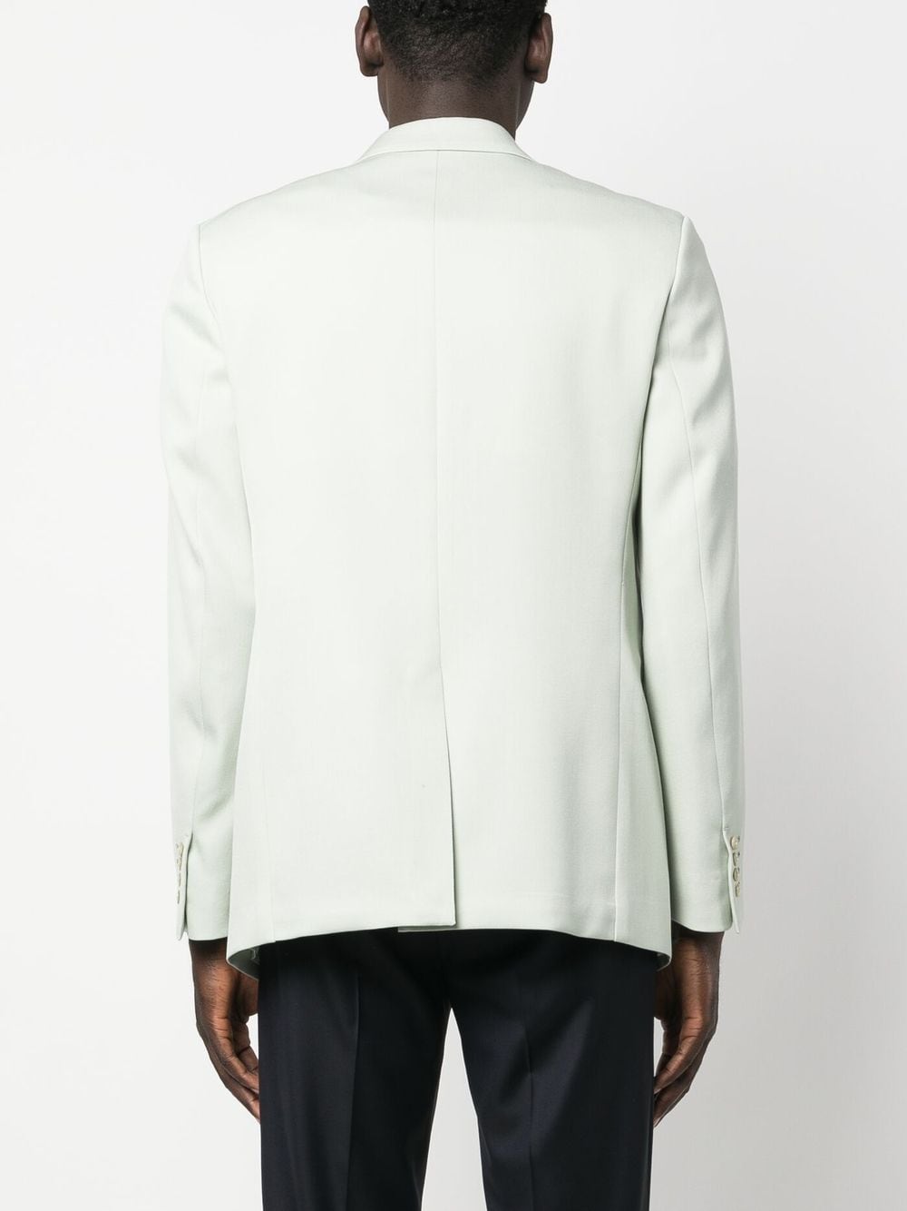 LANVIN Wool Single Breasted Blazer (Size 48)