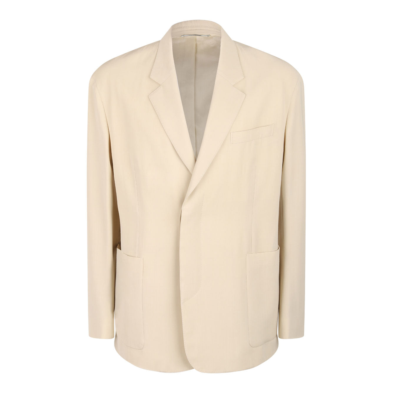 LANVIN Men's Viscose Wool Jacket for Spring/Summer 2025