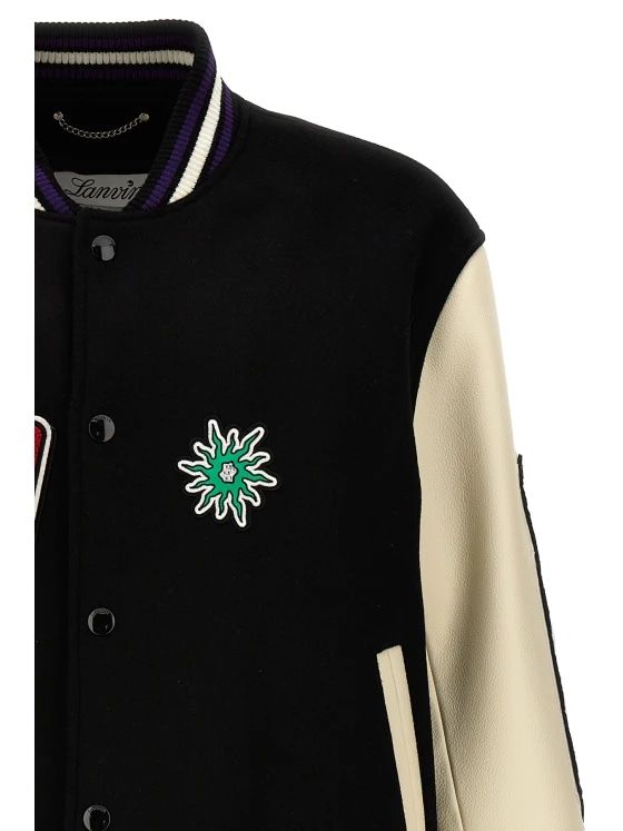 LANVIN Varsity Jacket for Men - SS24 Collection
